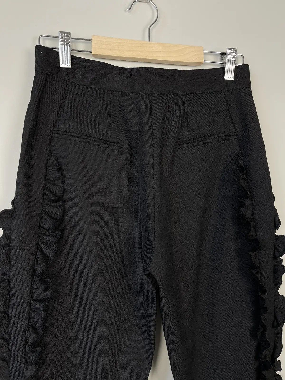 Givenchy Vintage Y2k Givenchy Ruffle Dress Pants Glamour Size 27" / US 4 / IT 40 - 4 Thumbnail