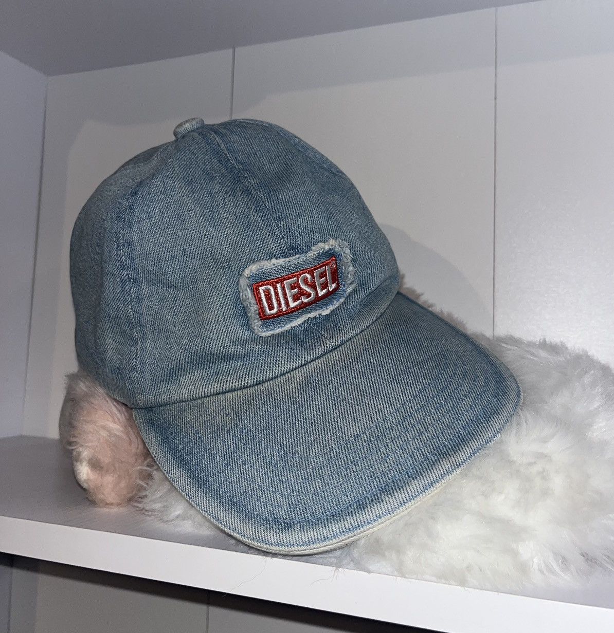 Diesel Vintage Denim Distressed Rare Diesel cap Beauty Beast Y2K Size ONE SIZE - 1 Thumbnail