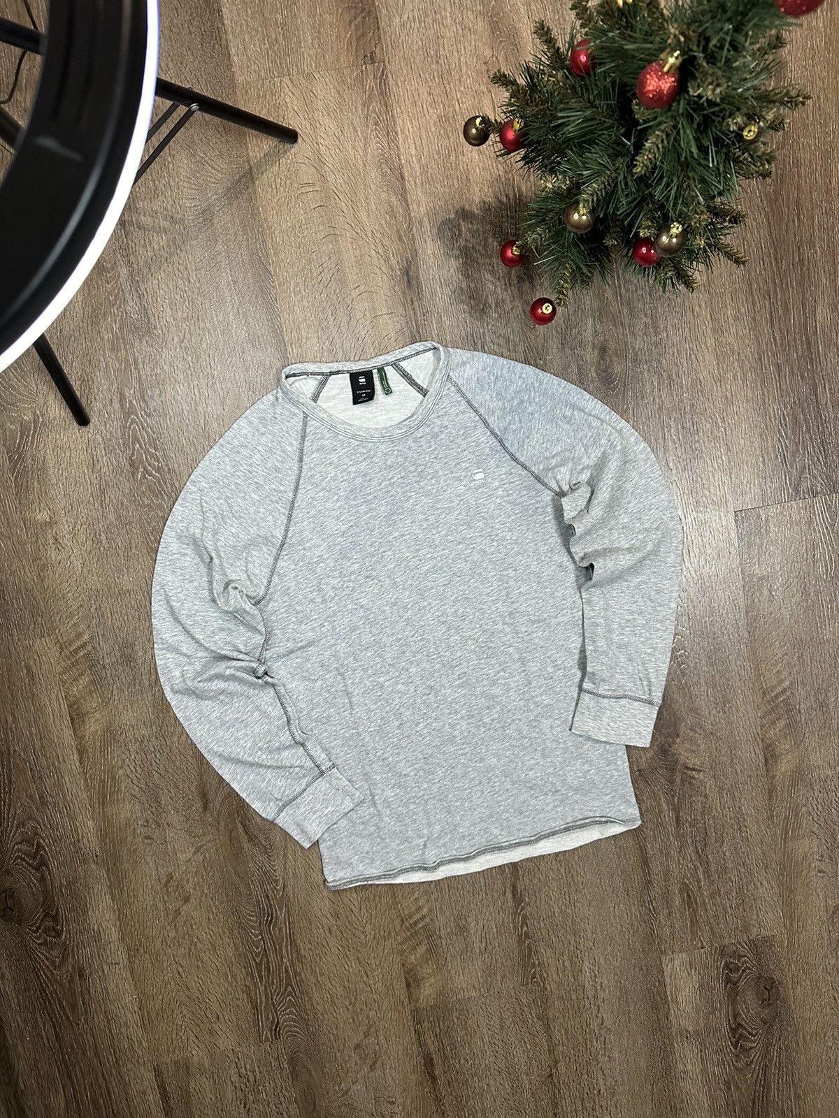 G-Star G Star Raw Sweatshirt Small Logo Y2K Size US M / EU 48-50 / 2 - 1 Thumbnail