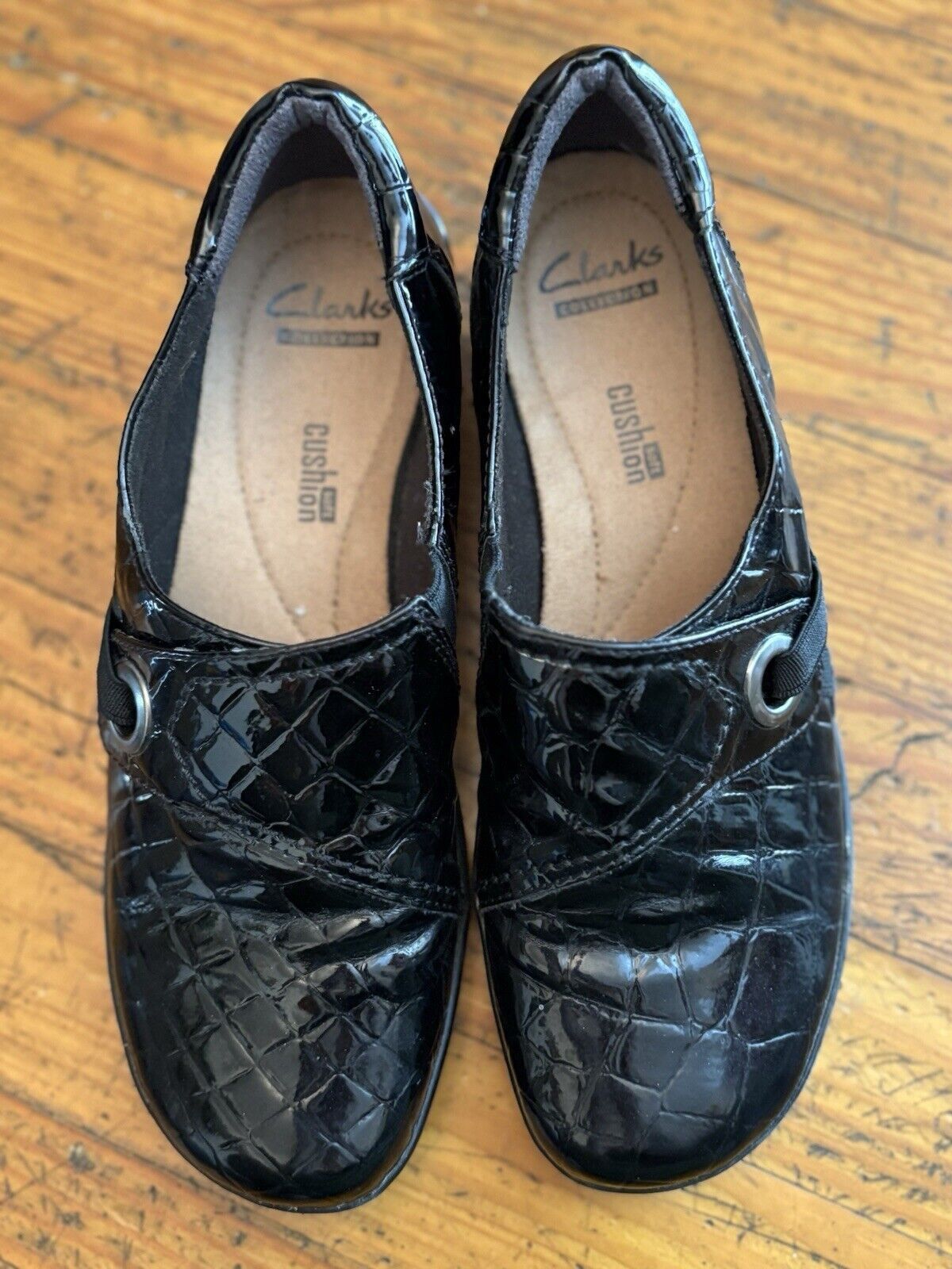 Other CLARKS May Carina Slip On Patent Crocodile US 7.5M Size US 7.5 / IT 37.5 - 1 Thumbnail