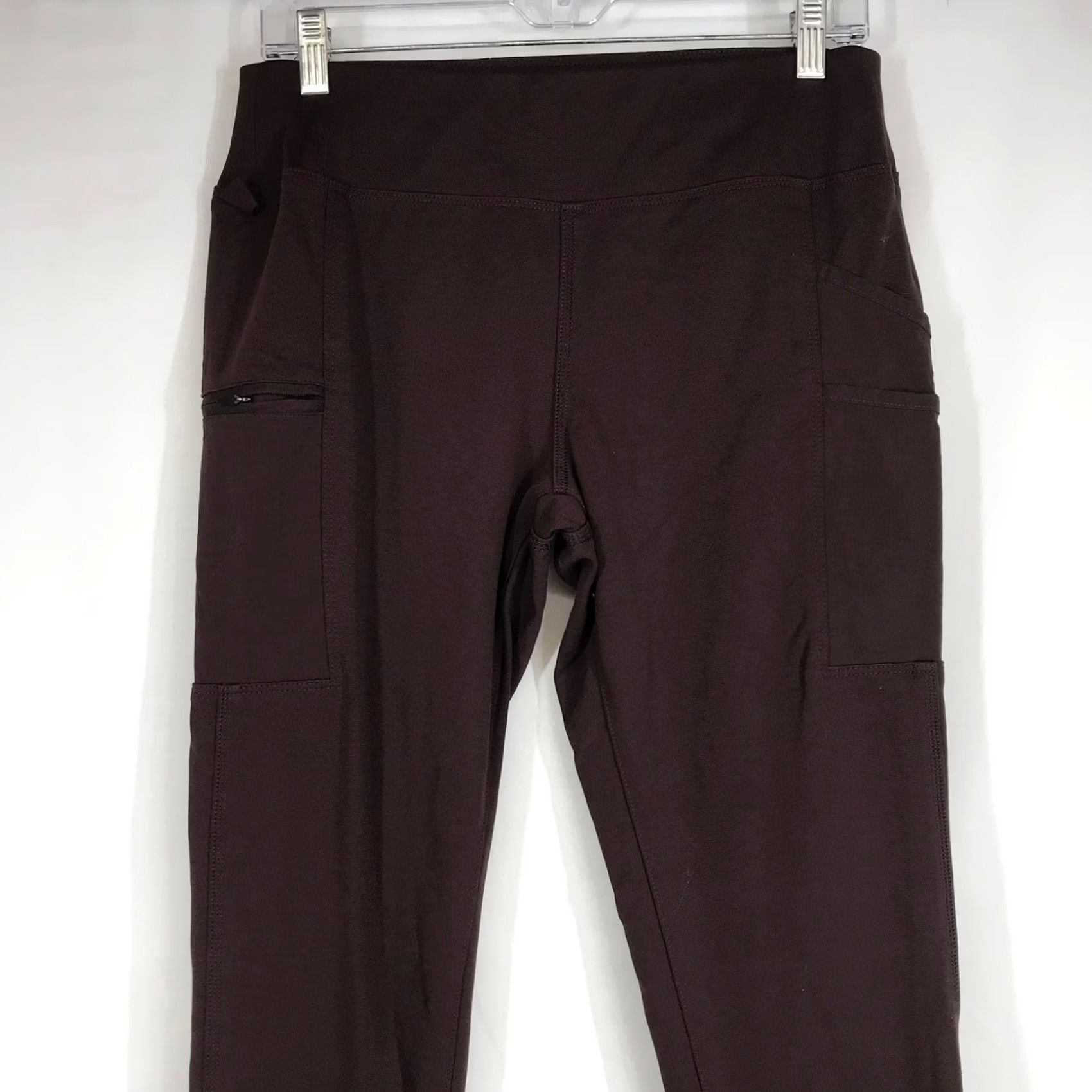 Carhartt VINTAGE -> (not vintage) Carhartt Force Utility Leggings Womens M Brown Leggings Workwear Activewear Size 32" / US 10 / IT 46 - 2 Thumbnail