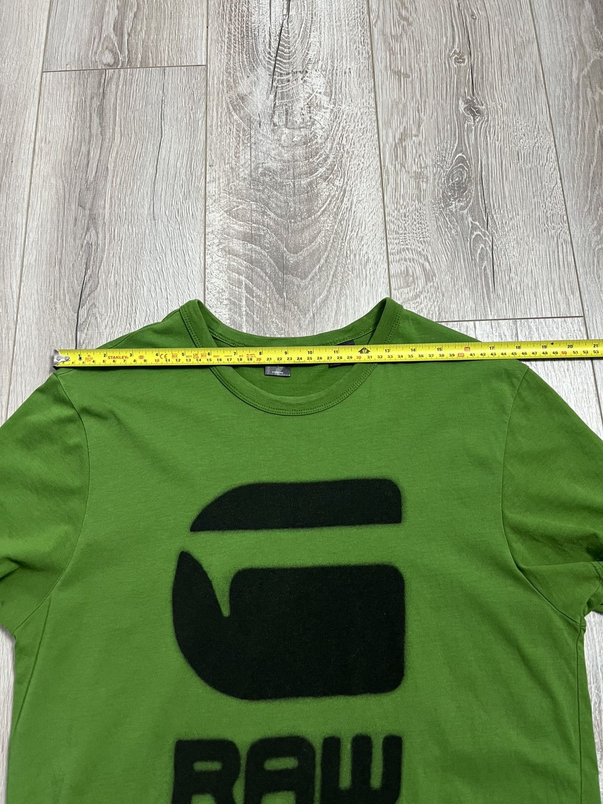 G-Star G-Star Raw Y2K T-Shirt Big Logo Men Tee Green Size US M / EU 48-50 / 2 - 16 Thumbnail