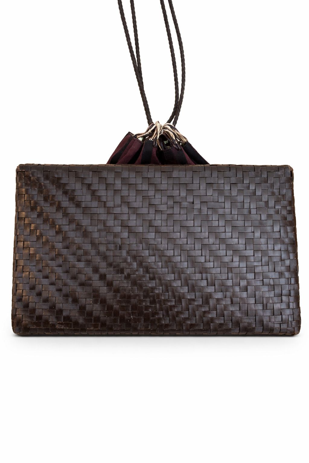 Jean Paul Gaultier Jean Paul Gaultier Woven Basket Tote Shoulder Hand Bag Size ONE SIZE - 7 Thumbnail