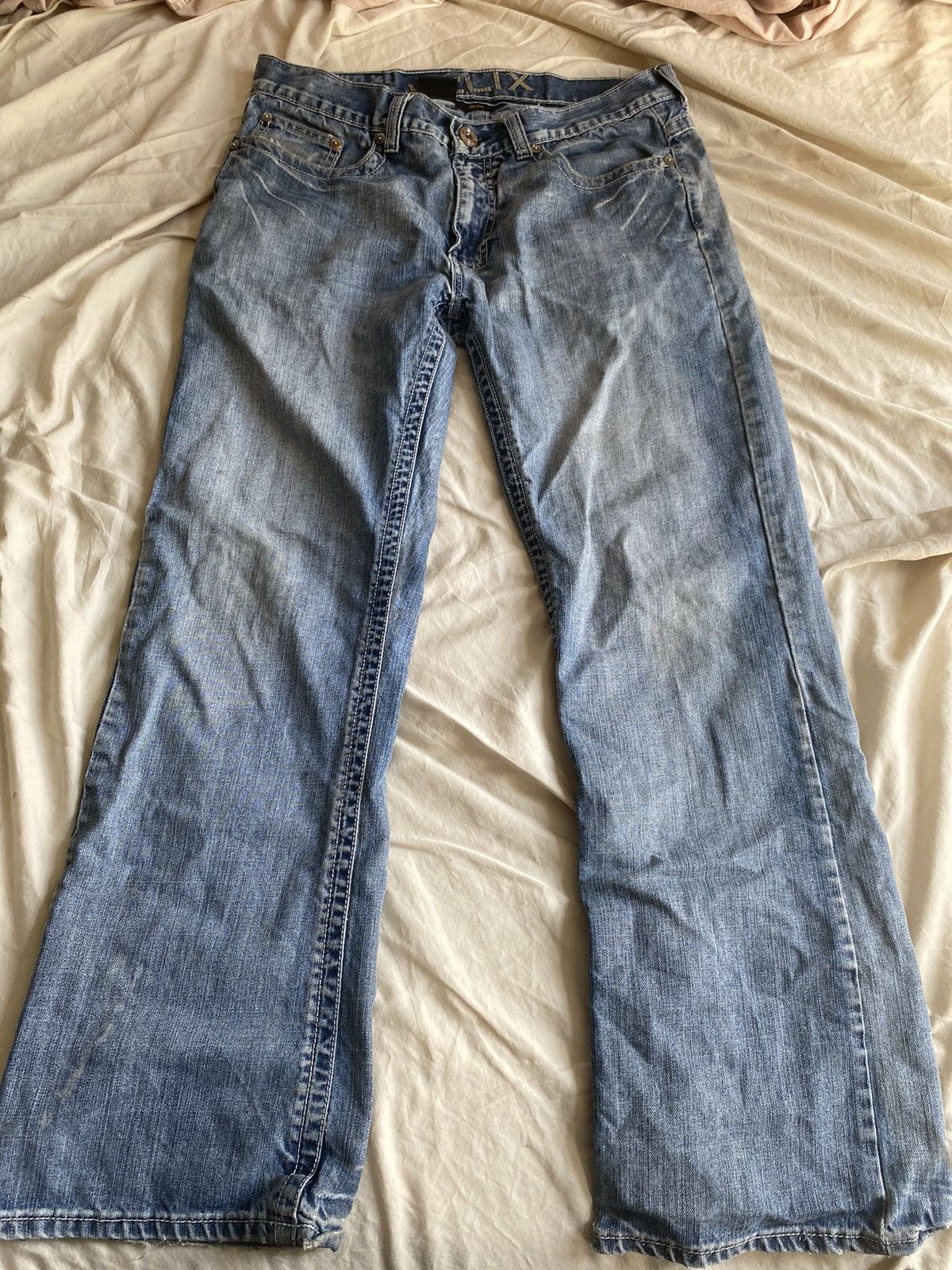 Helix Helix Bootcut Jeans Grailed
