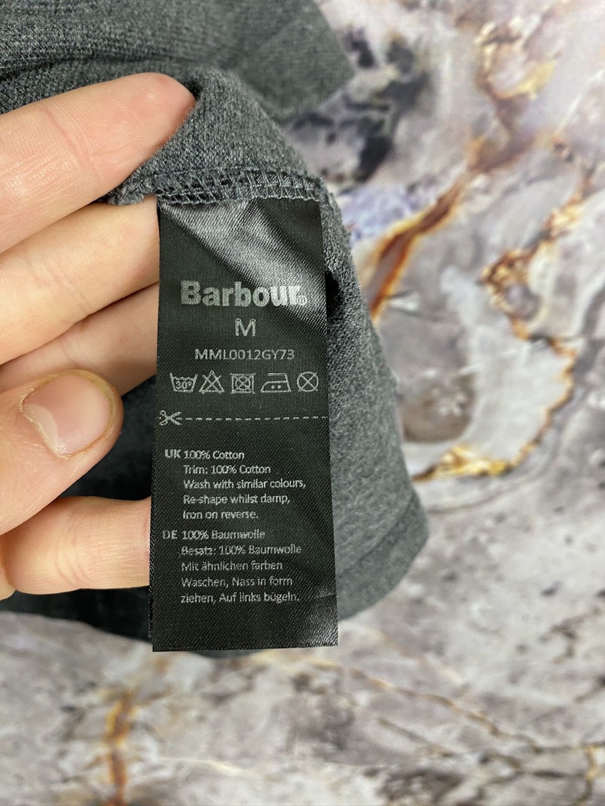 Barbour × Vintage Men’s Barbour Polo T-Shirt Luxury Size Medium Size US M / EU 48-50 / 2 - 6 Thumbnail