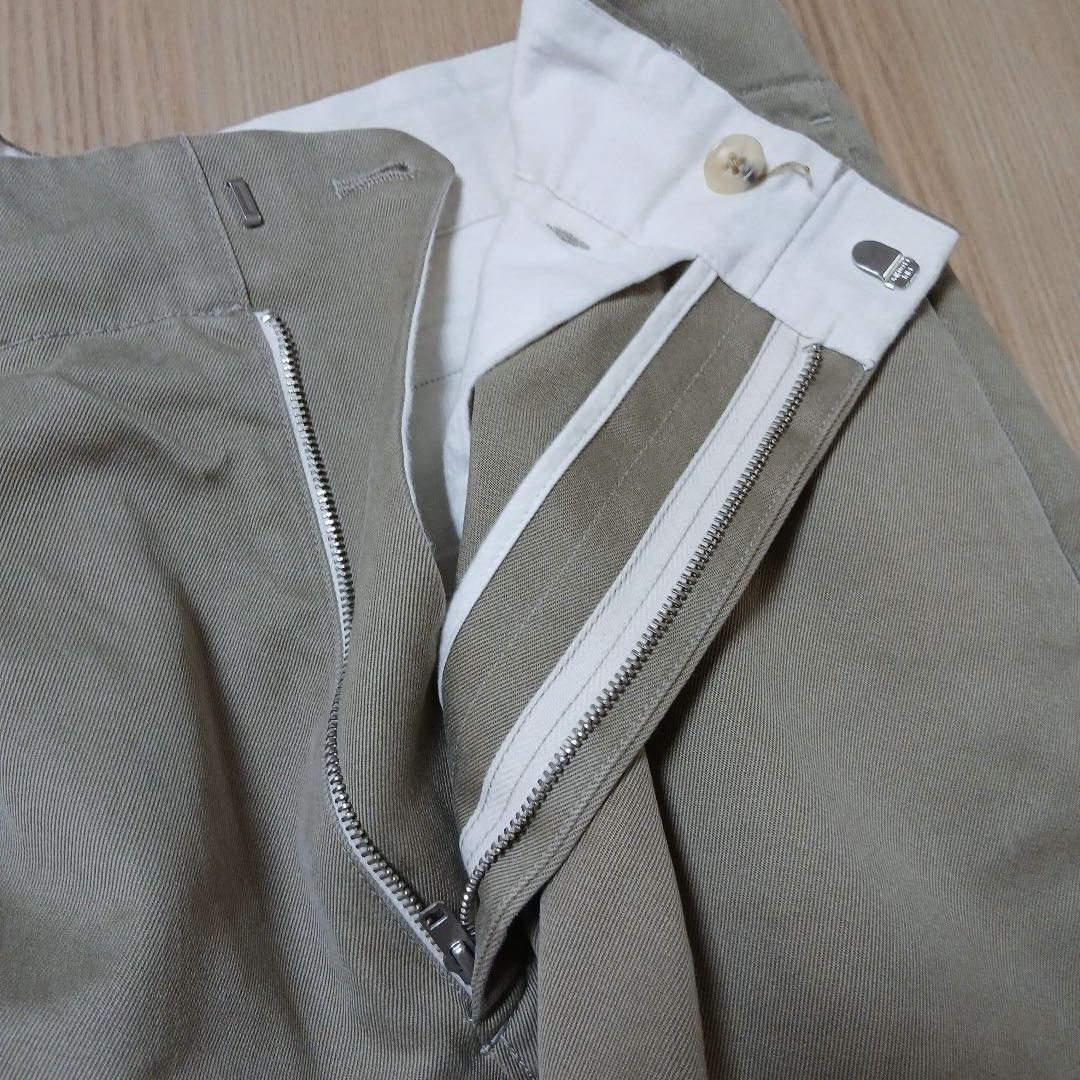 Auralee Chino Tapered Pants Size US 32 / EU 48 - 6 Thumbnail