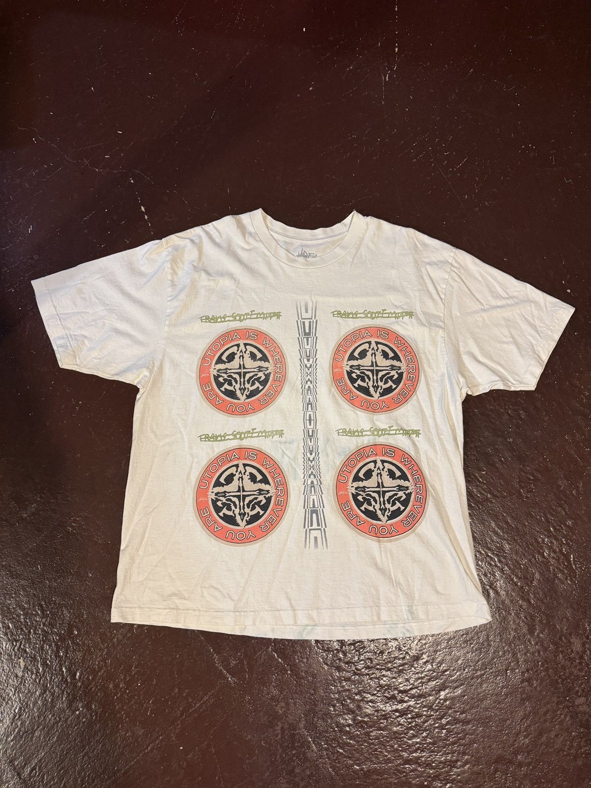 Travis Scott Travis Scott Rolling Loud Miami 2023 Circles Tee Size US XXL / EU 58 / 5 - 1 Thumbnail