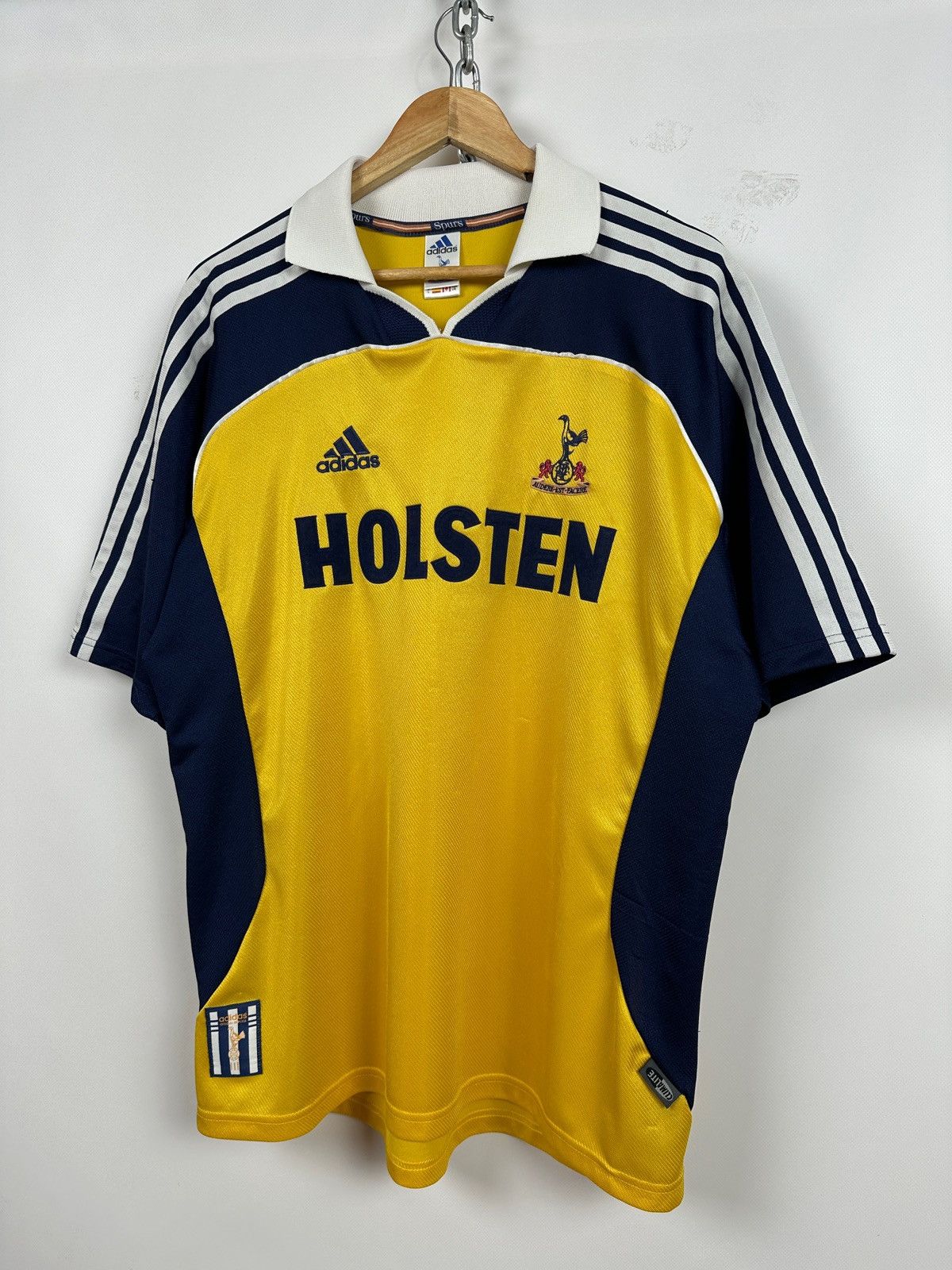 Adidas 1999/00 Adidas Tottenham Hotspur Vintage Away Jersey Size US L / EU 52-54 / 3 - 3 Thumbnail