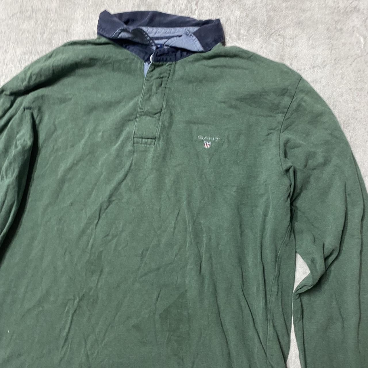 Gant Green Gant long sleeve polo shirt #polo Size US XL / EU 56 / 4 - 2 Thumbnail