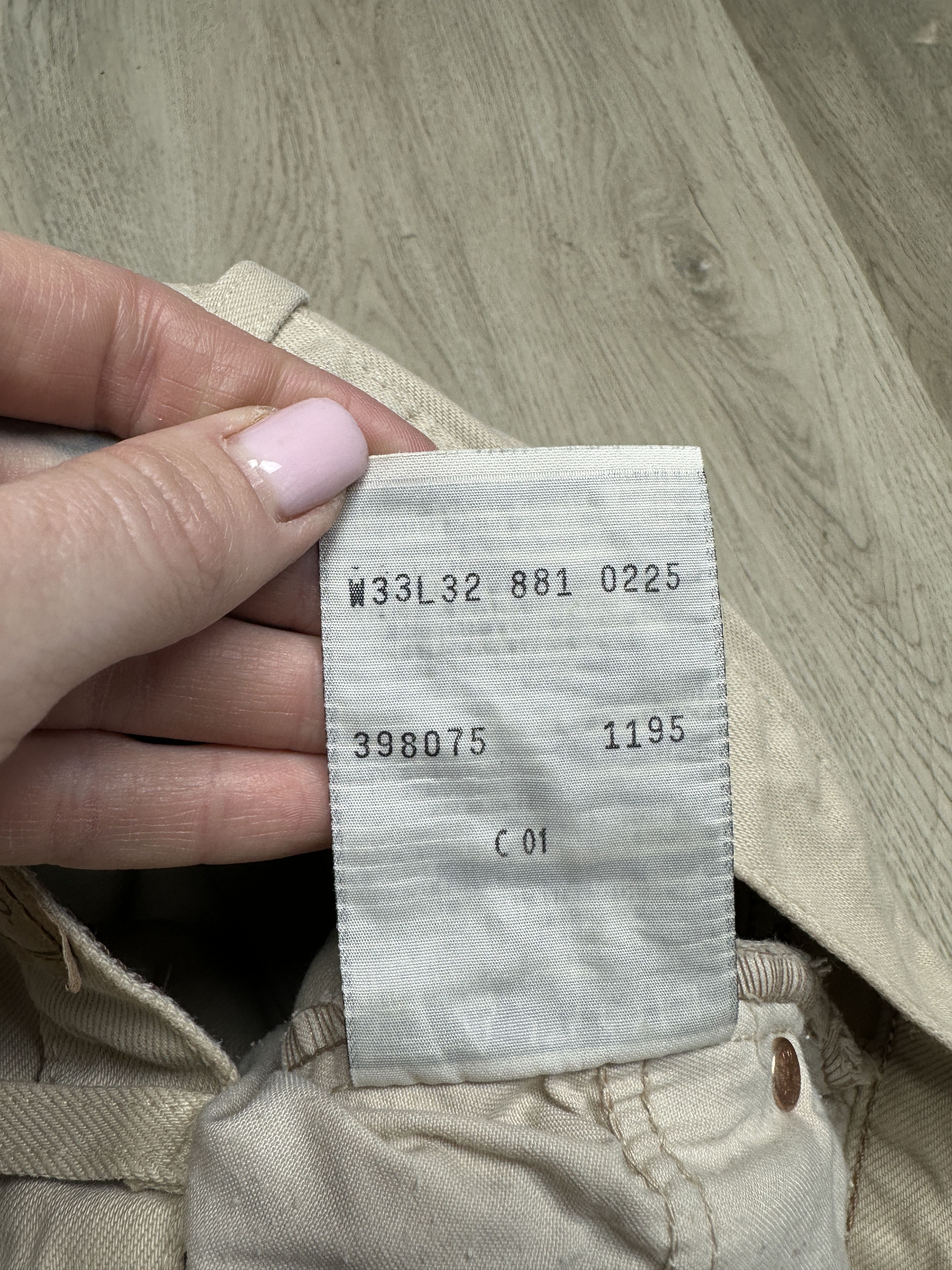 Levi's Levi's 881 90s Vintage Orange Tab Denim Pants Jeans Size US 33 - 8 Thumbnail