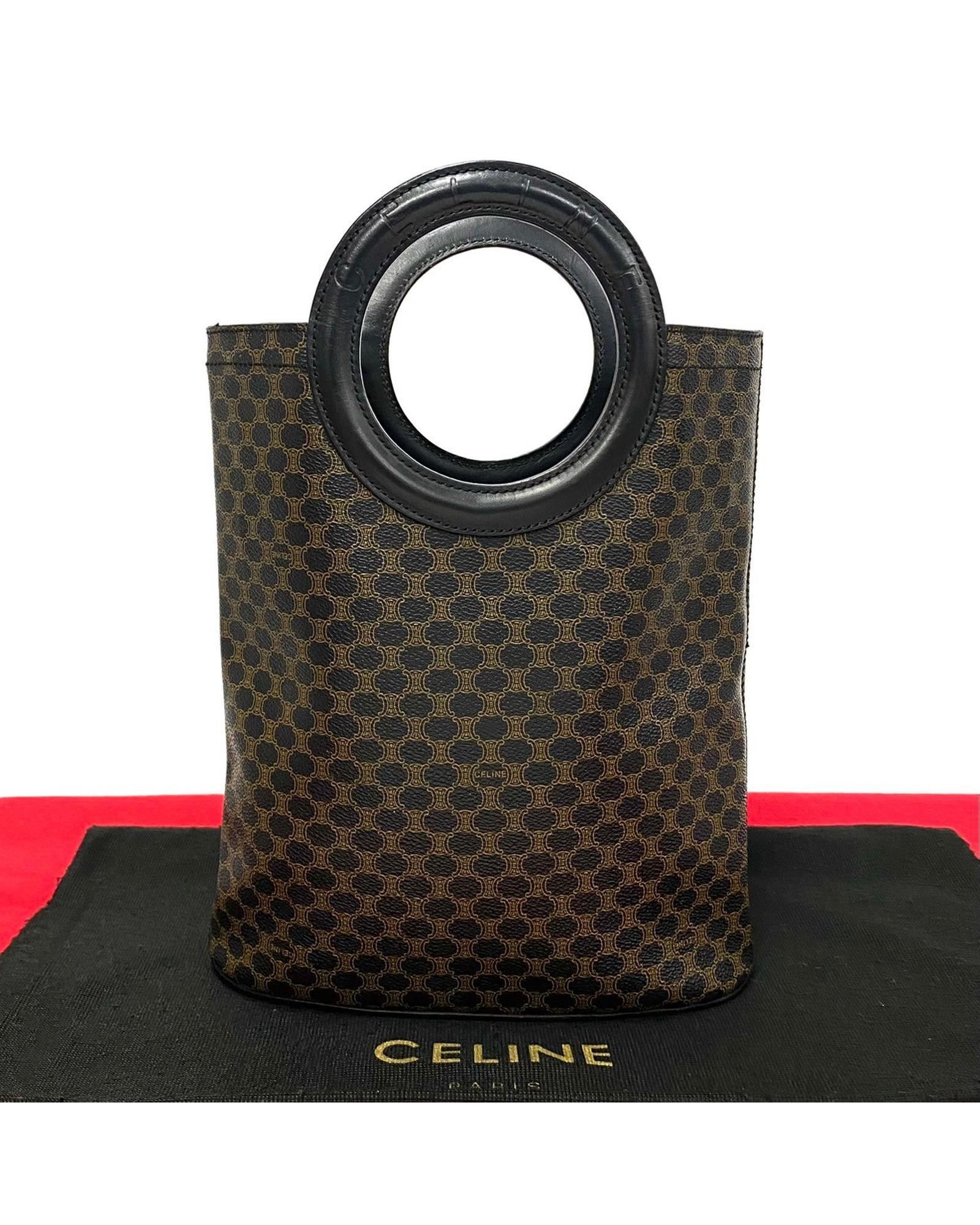 image of BlackCeline Macadam Blason Handbag Ab Condition, Women's