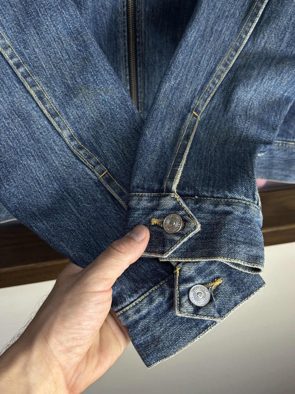 Our Legacy Our Legacy Vintage Zip Up Denim Jacket Size US M / EU 48-50 / 2 - 6 Thumbnail
