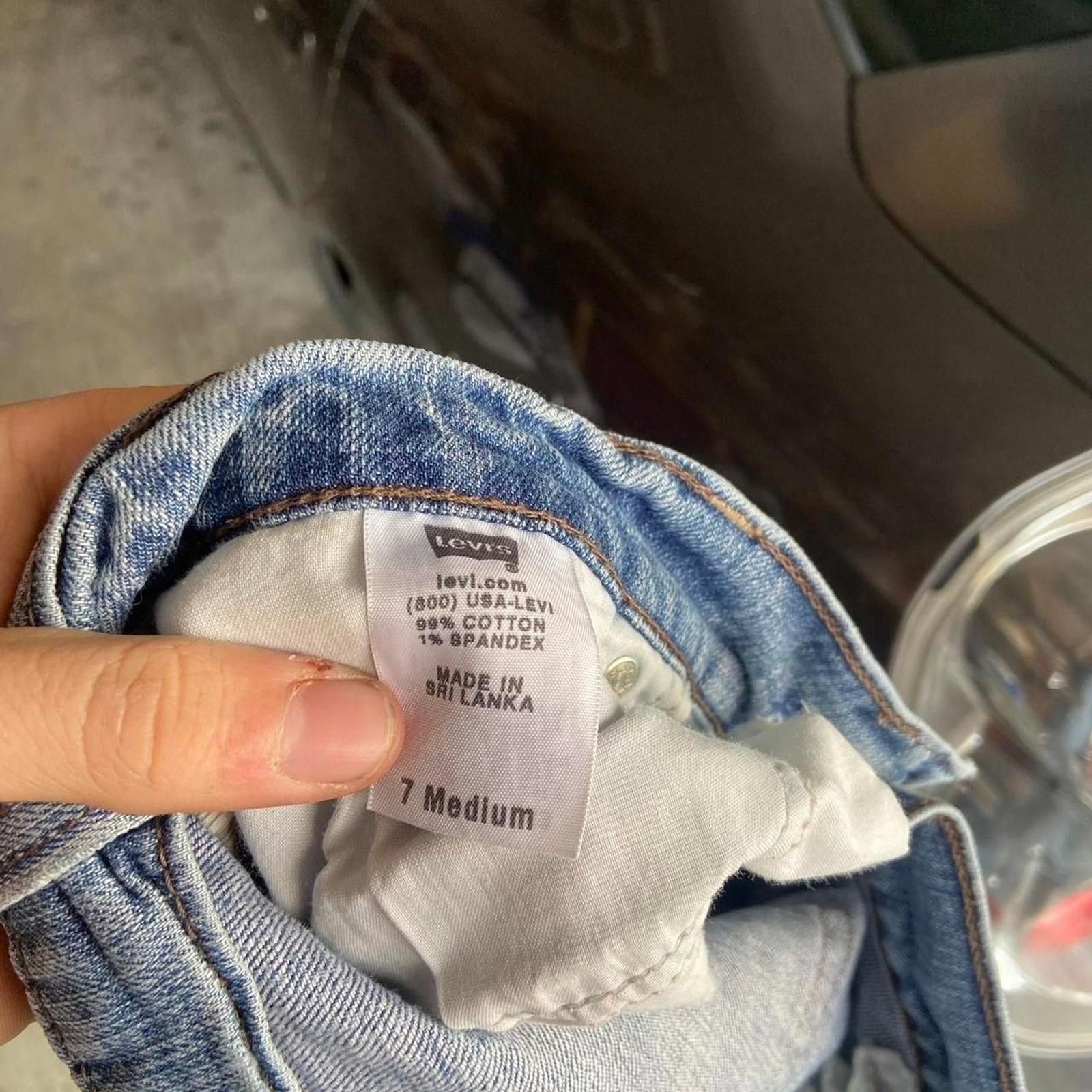 Levi's Womens Levis Tilted 505 Jeans Womens Size 7 Size US 32 / EU 48 - 5 Thumbnail