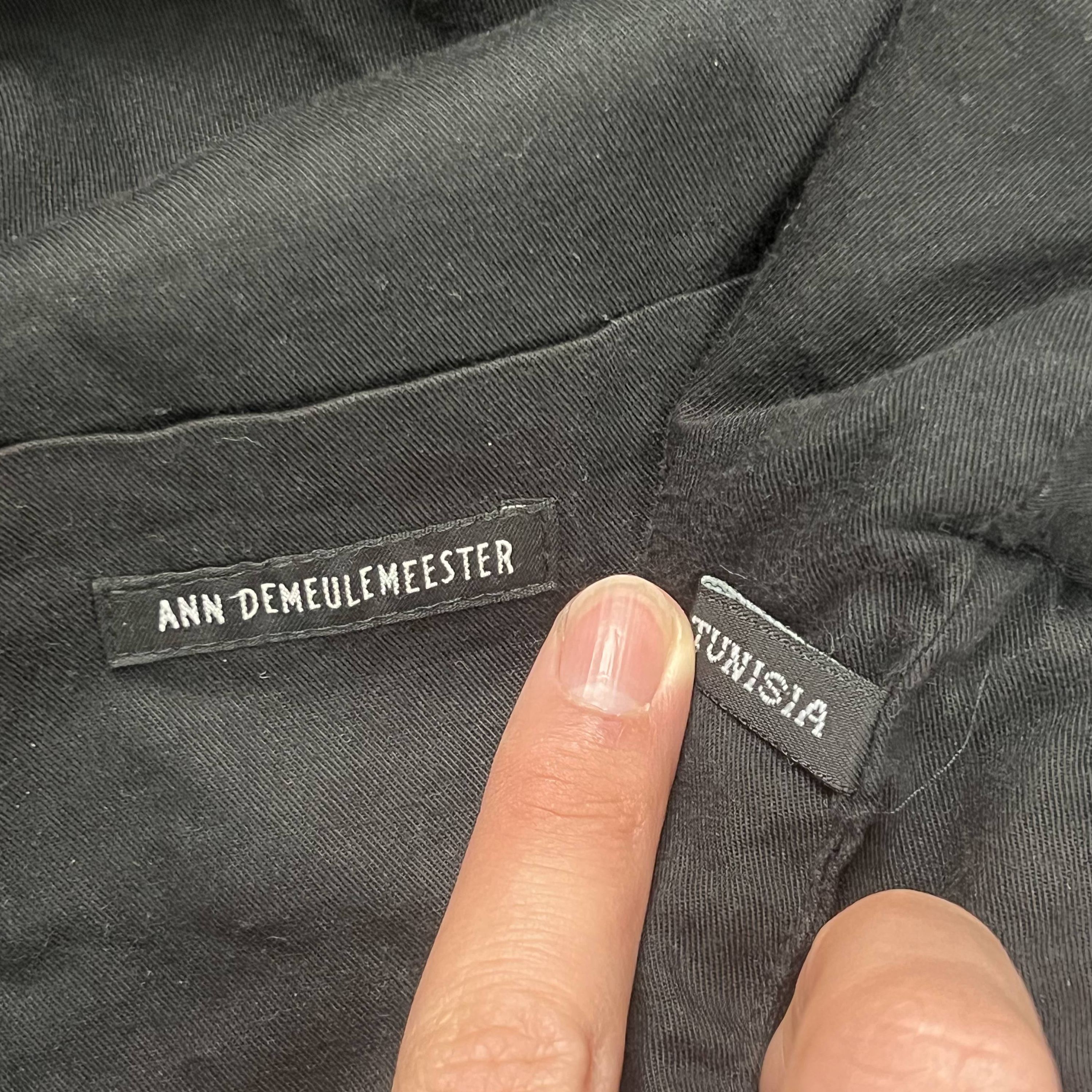 Ann Demeulemeester Ann Demeulemeester Wool/Linen Bondage Backpack Size ONE SIZE - 4 Thumbnail