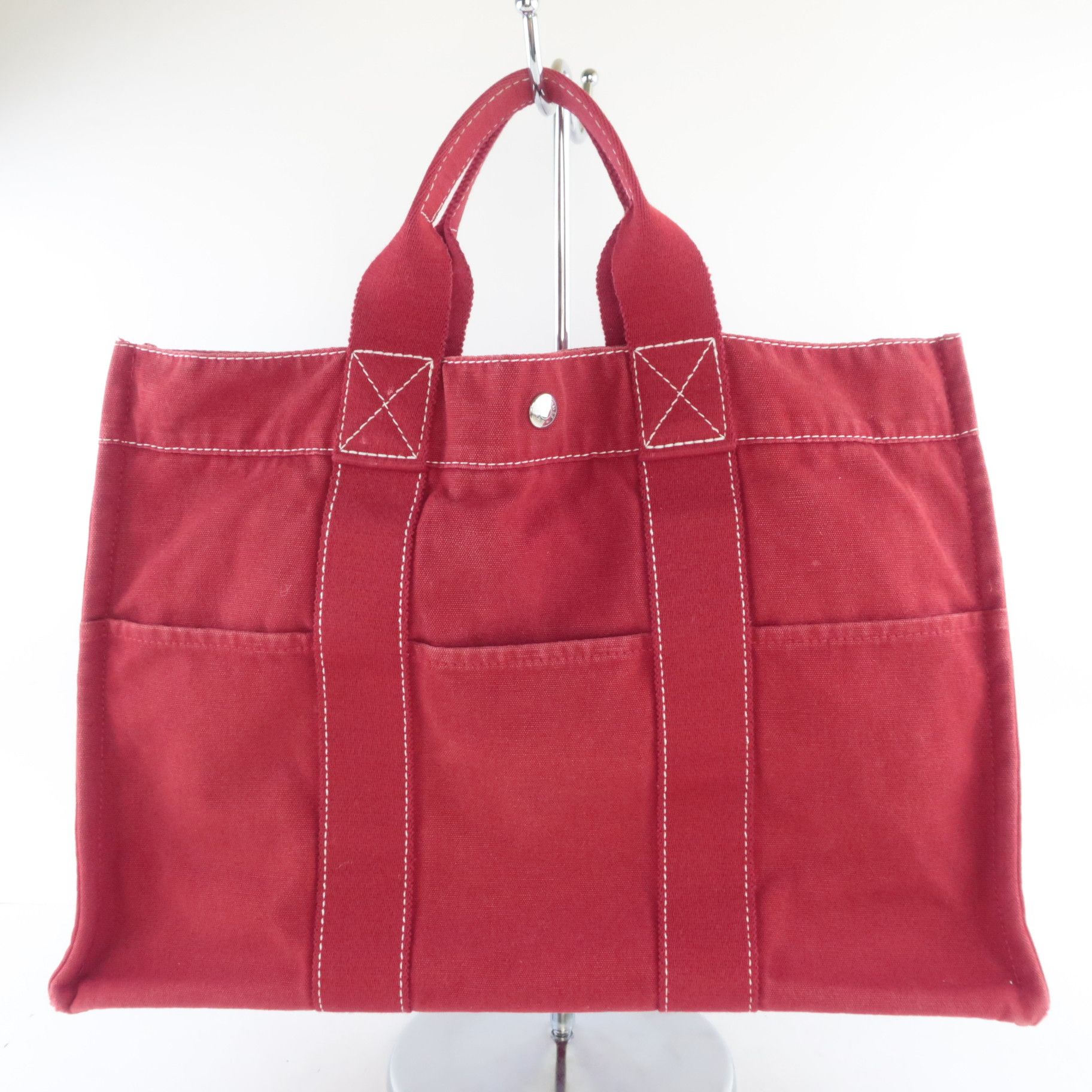 Hermes Hermes Red Cannes PM Beach Tote Size ONE SIZE - 3 Thumbnail
