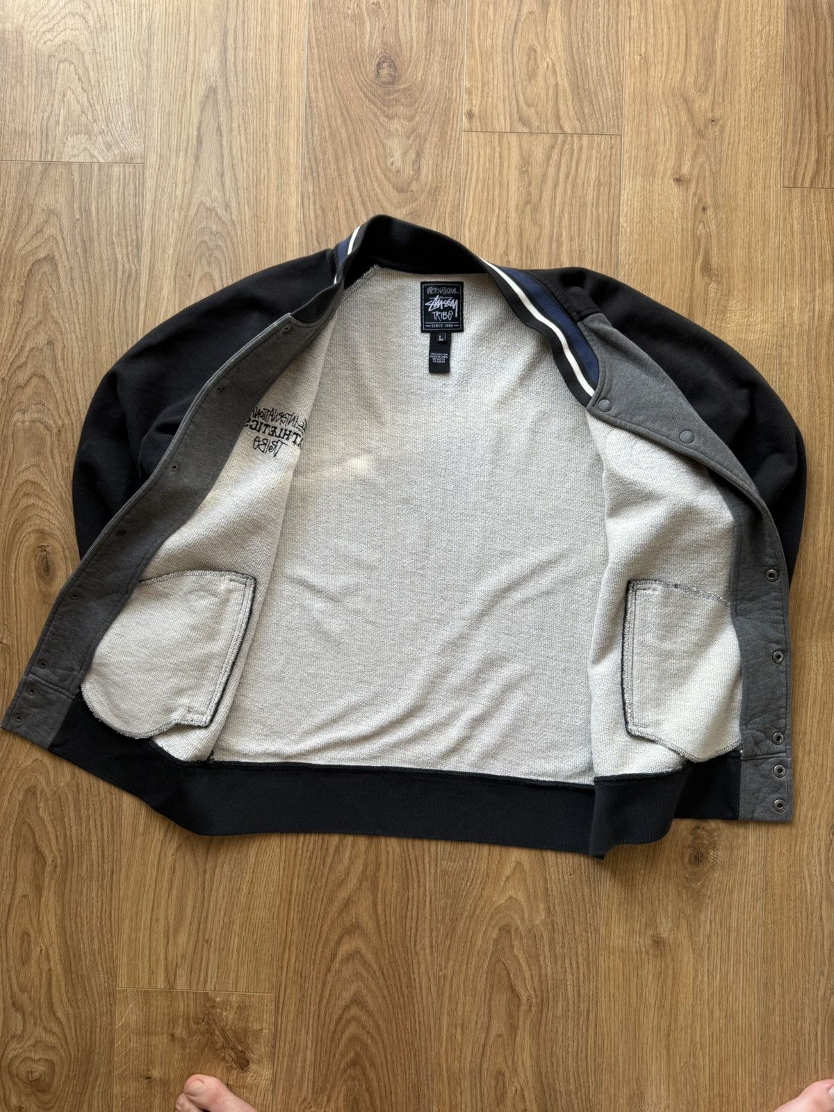 Stussy Stüssy International Athletics Tribe Varsity Jacket | L | Size US L / EU 52-54 / 3 - 15 Thumbnail