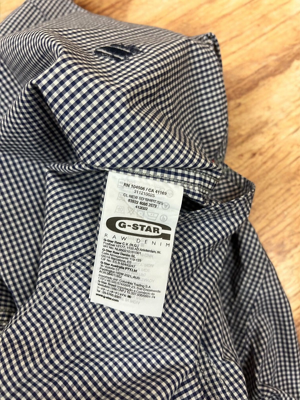 G-Star G Star Raw New BD Shirt Size M Short Sleeve Size US M / EU 48-50 / 2 - 7 Thumbnail