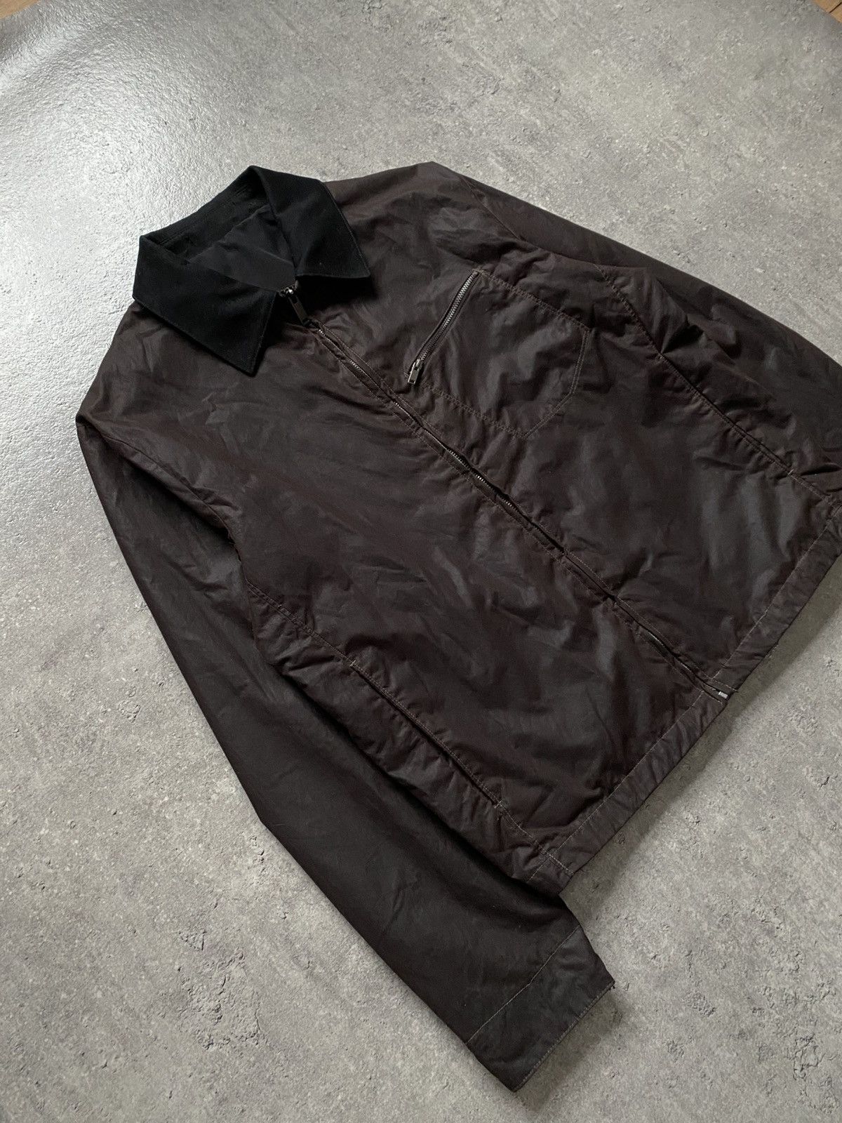 Unsound Rags Vintage Brown Waxed Casual Utility Jacket Size US S / EU 44-46 / 1 - 2 Thumbnail