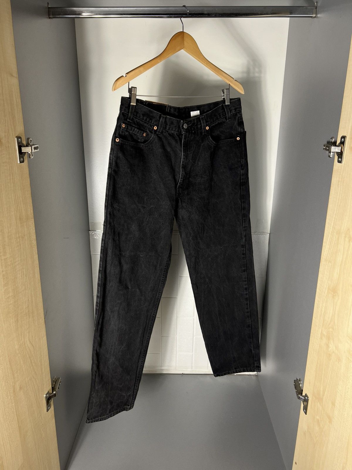 Levi's Vintage Clothing VINTAGE LEVIS 550 MADE IN USA DENIM JEANS RETRO CASUAL 90s Size US 36 / EU 52 - 8 Thumbnail