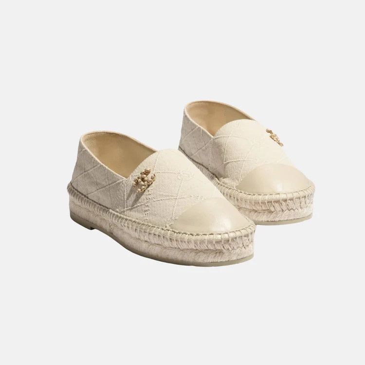 Chanel os11x0426 Espadrilles in Beige Size US 9 / IT 39 - 2 Thumbnail