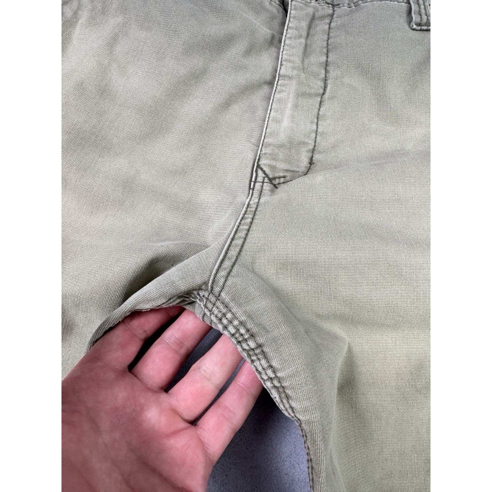 Quicksilver Vintage QuickSilver Cargo Pants Embroidered Men Size 34 Size US 34 / EU 50 - 11 Thumbnail