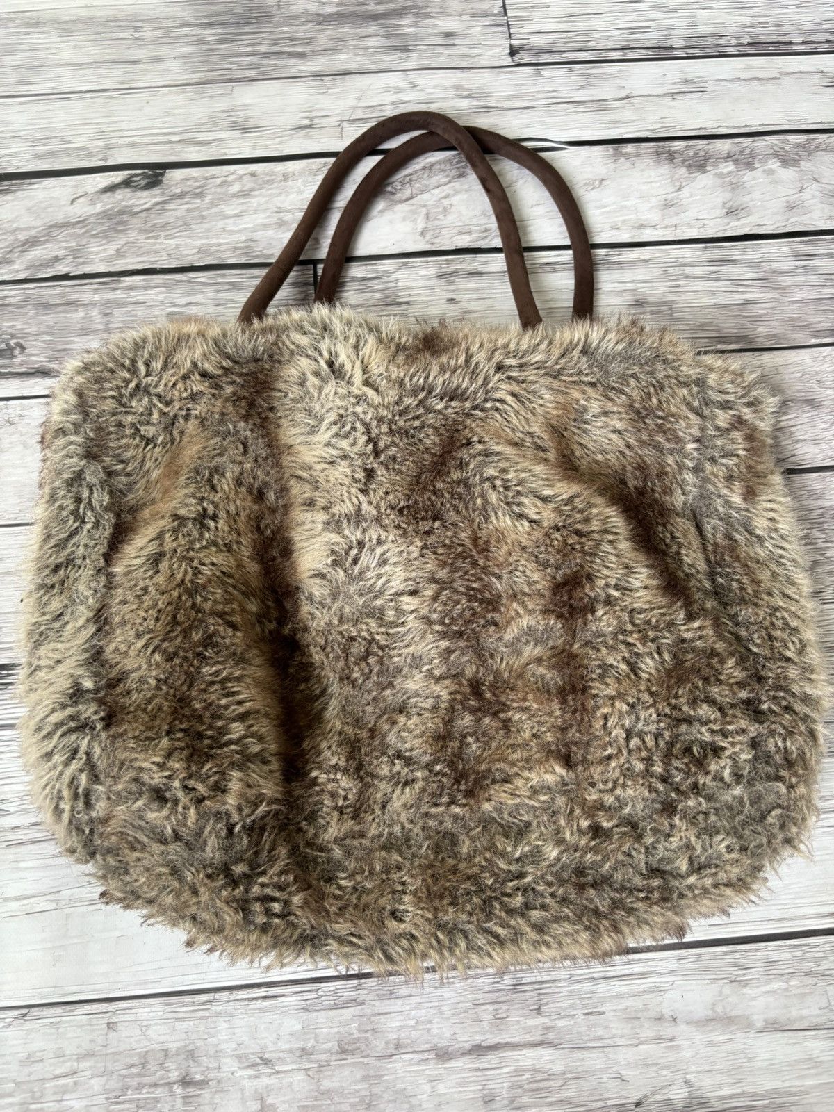 Hysteric Glamour × Japanese Brand 💥 VTG YK2 Hysteric Glamour LGB Style Fur Big Bag Lil Uzi Size ONE SIZE - 1 Thumbnail