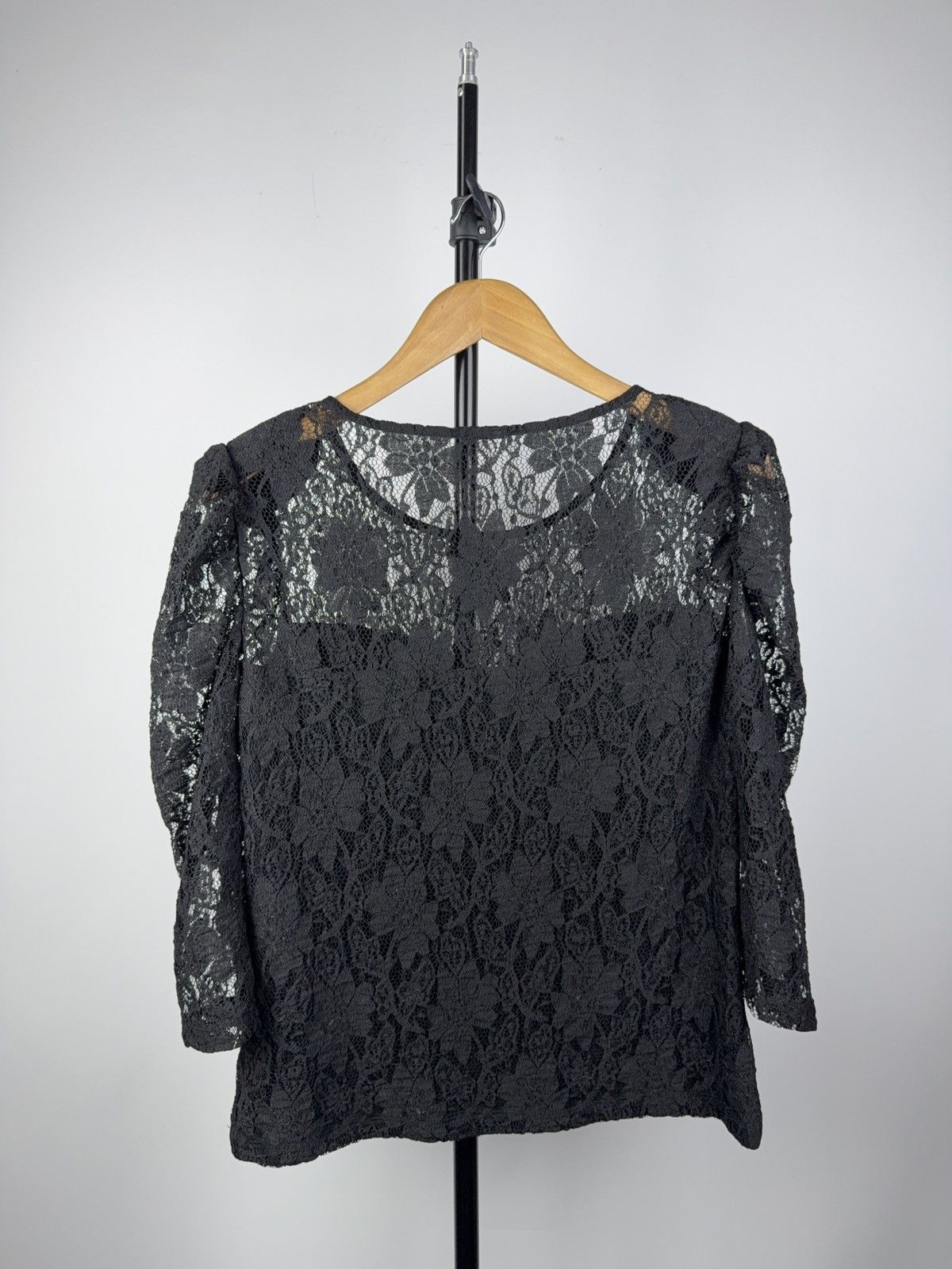 20471120 × Japanese Brand × Vintage Vintage 90s crazy Mesh Gothic JPG Japanese style Blouse Size M / US 6-8 / IT 42-44 - 5 Thumbnail
