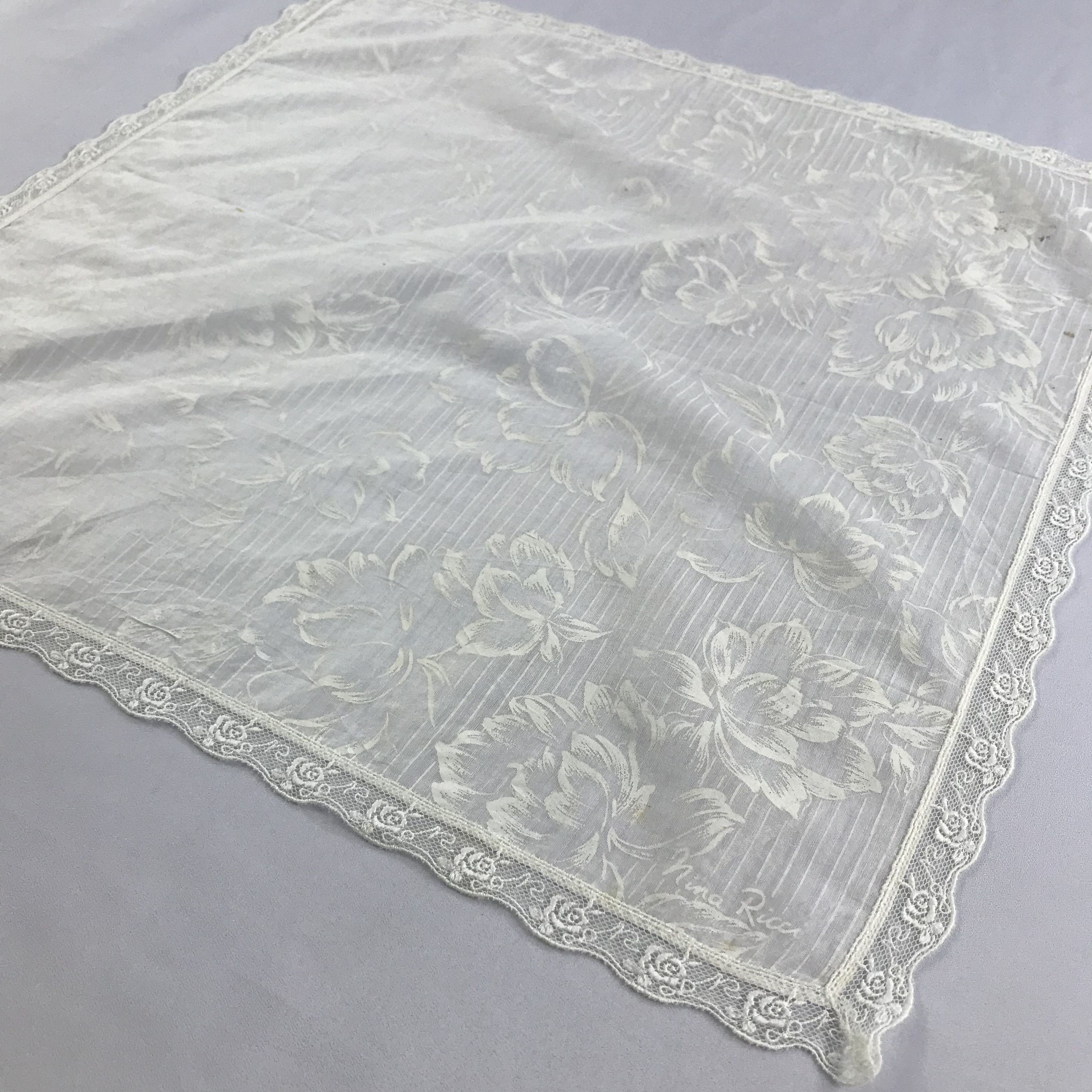 Nina Ricci × Vintage Nina Ricci Bandana / Handkerchief / Neckerchief - S2581 Size ONE SIZE - 2 Thumbnail
