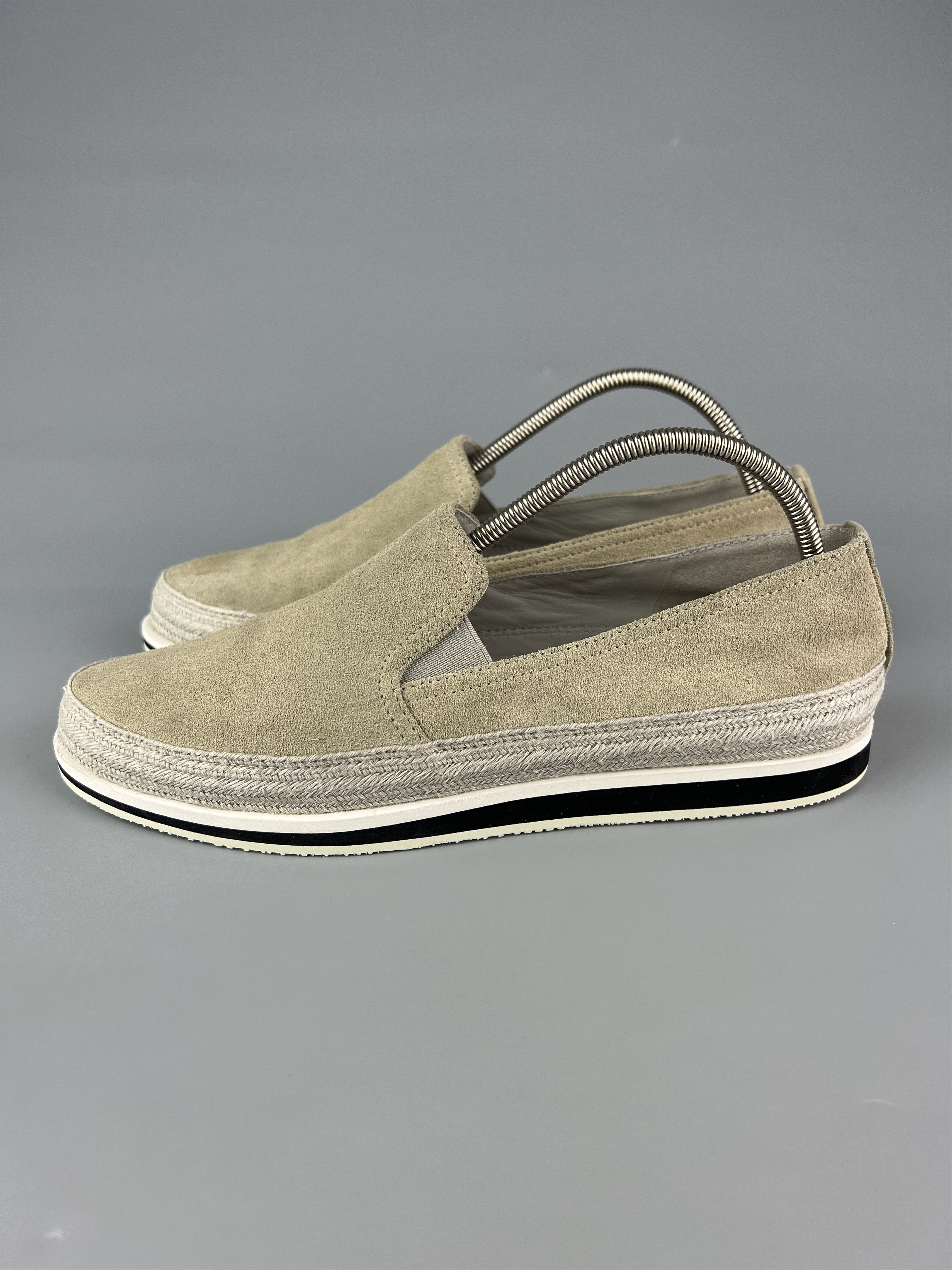 Prada Prada Suede Espadrilles Slip On Size 37 Size US 6 / IT 36 - 2 Thumbnail