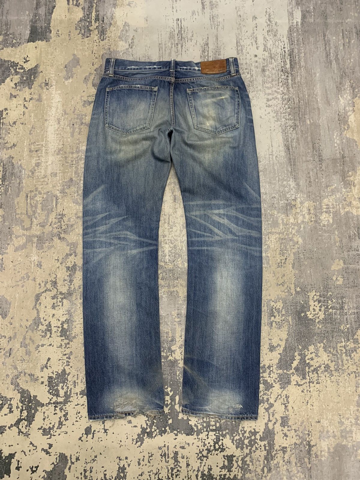 Hysteric Glamour Uniqlo Japan Distressed Hysteric Glamour Style Jeans 34x33 Size US 34 / EU 50 - 9 Thumbnail