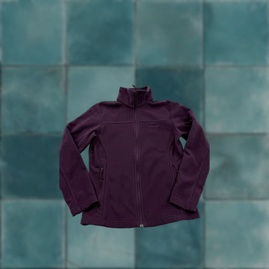 Vintage Columbia Jacket Womens XS Purple Full Zip Fleece Lightweight Outdoor WL3158 Size XS / US 0-2 / IT 36-38 - 1 Thumbnail