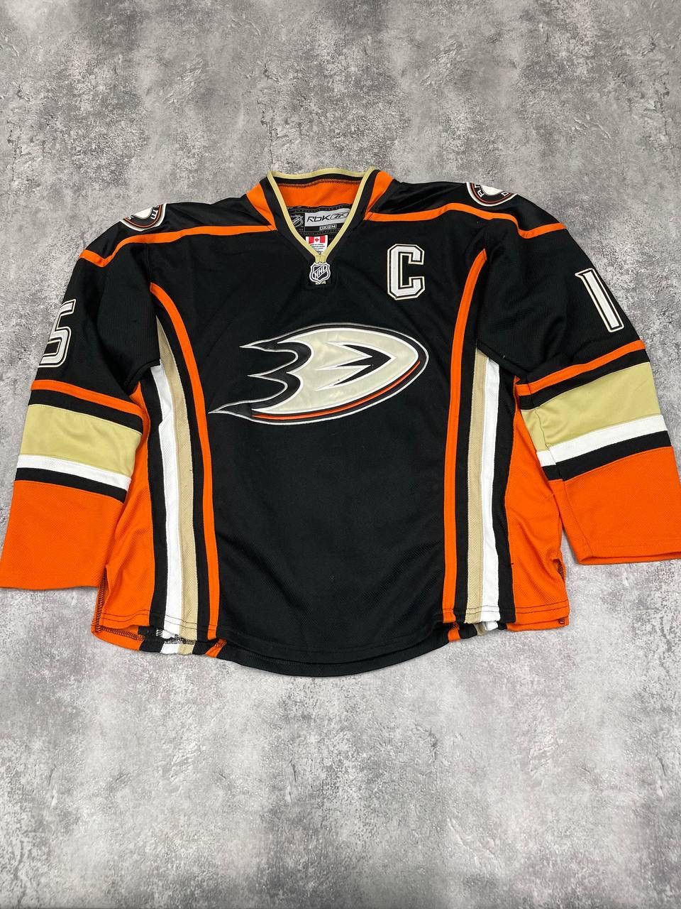 Reebok Getzlaf Reebok CCM Anaheim Ducks NHL Hockey Jersey Black Size US M / EU 48-50 / 2 - 1 Thumbnail