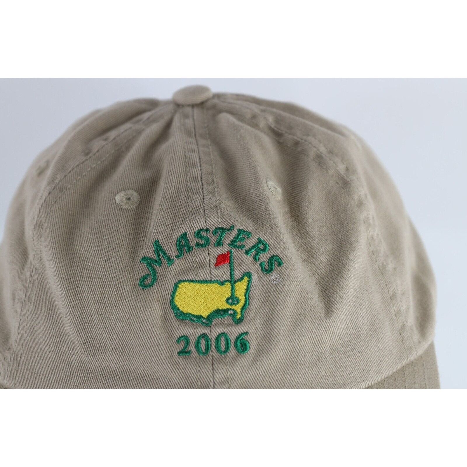 American Needle Vintage Y2K Spell Out 2006 The Masters Augusta Golf Hat Size ONE SIZE - 2 Thumbnail