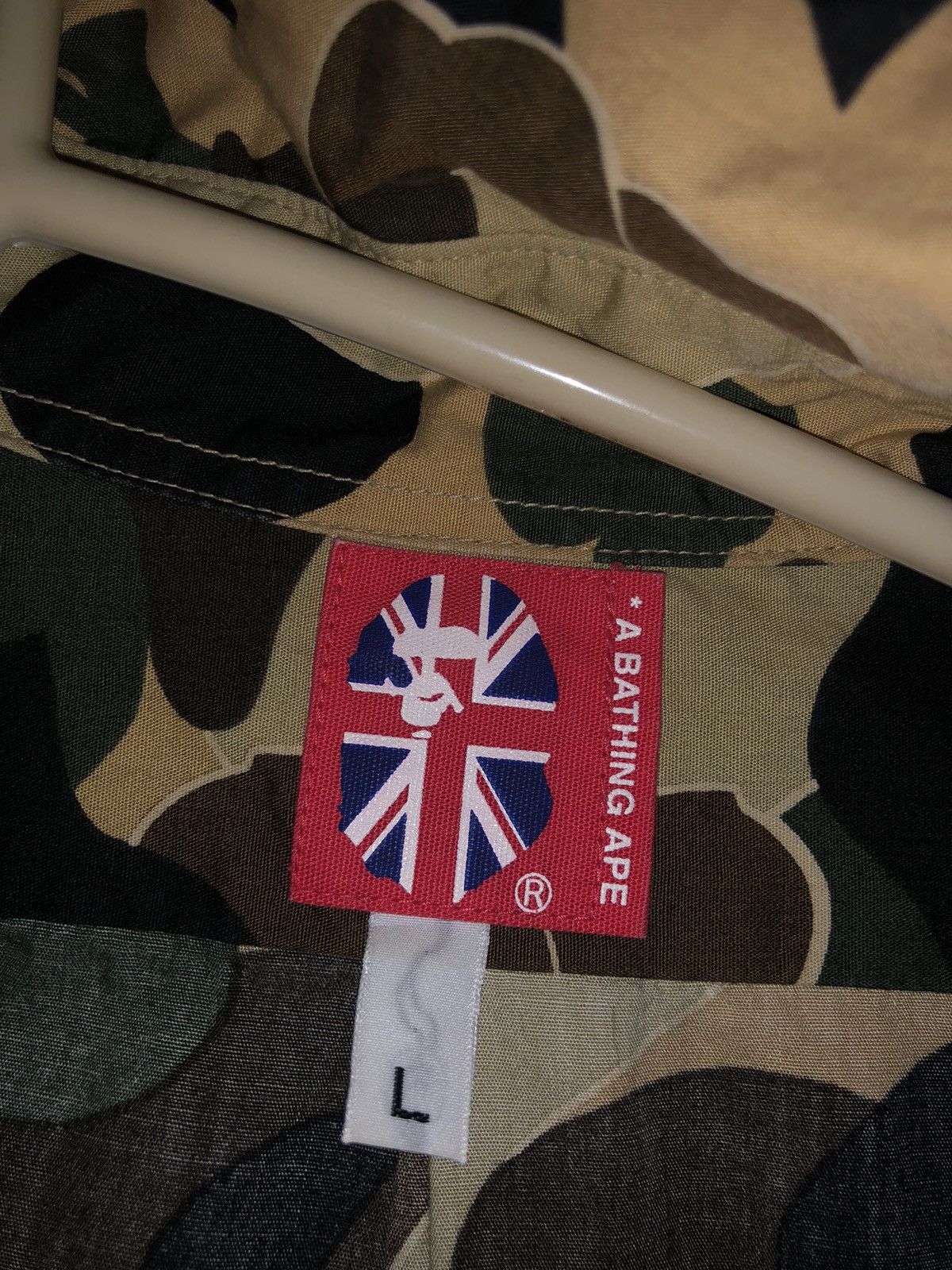Bape × Kaws 2005 Bape x Kaws Bendy 1st Camo Button Up Shirt Size US L / EU 52-54 / 3 - 6 Thumbnail