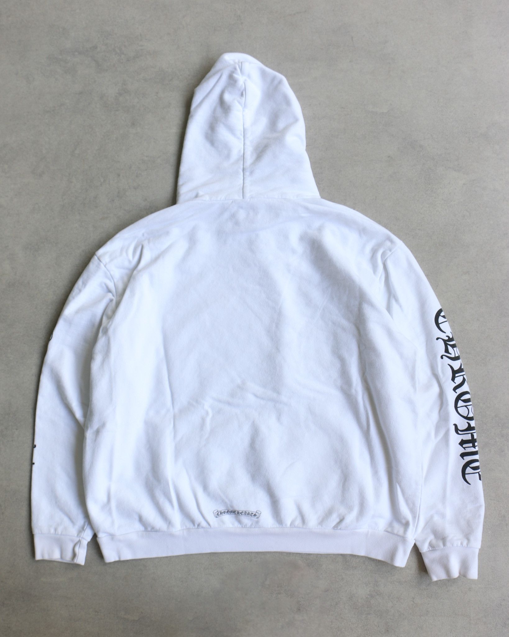 Chrome Hearts Chrome Hearts Script Logo Hoodie White Size US XL / EU 56 / 4 - 7 Thumbnail