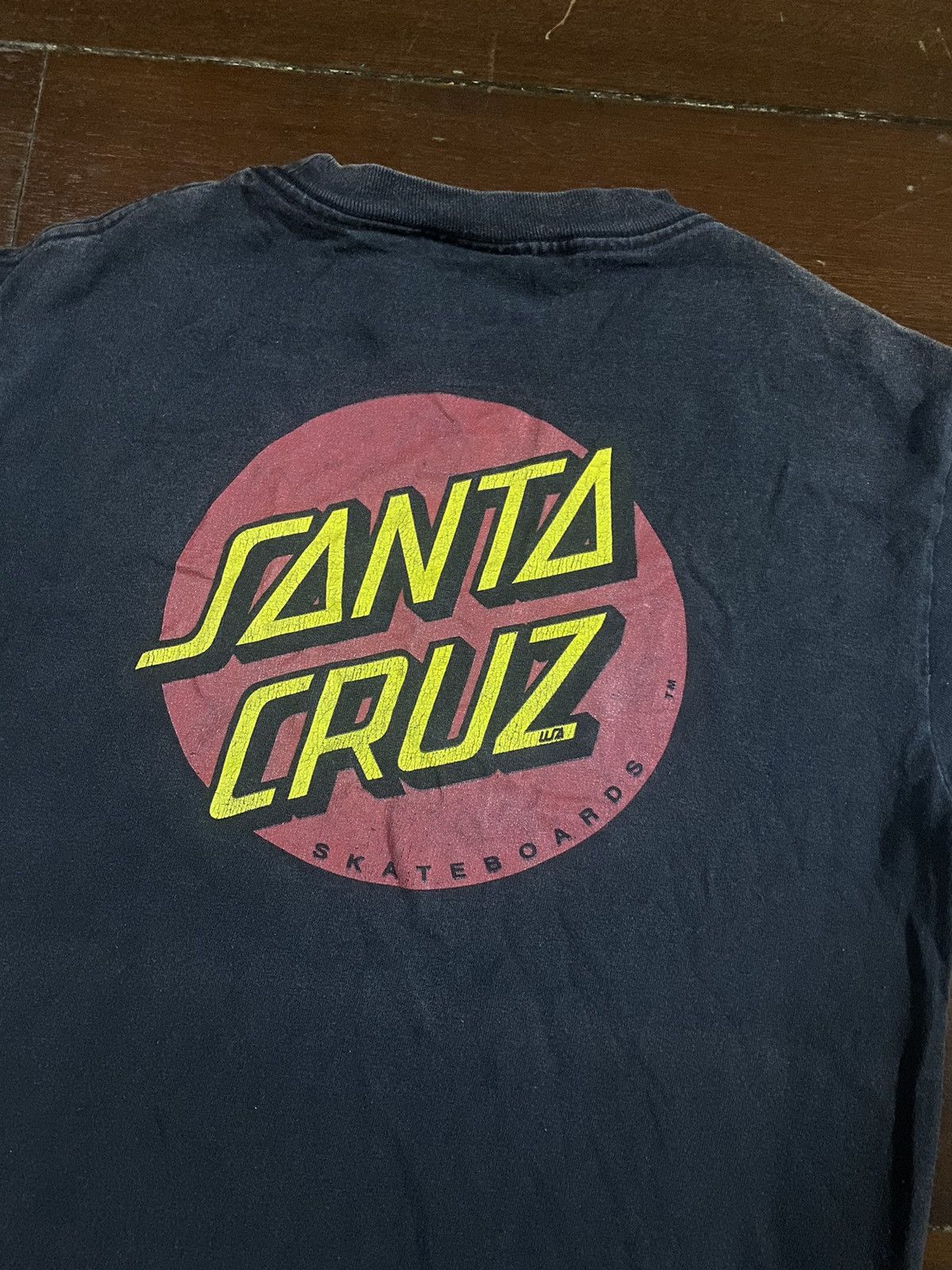 Hook-Ups Rare vintage SANTA CRUZ skateboard big logo sun faded Size US M / EU 48-50 / 2 - 6 Thumbnail