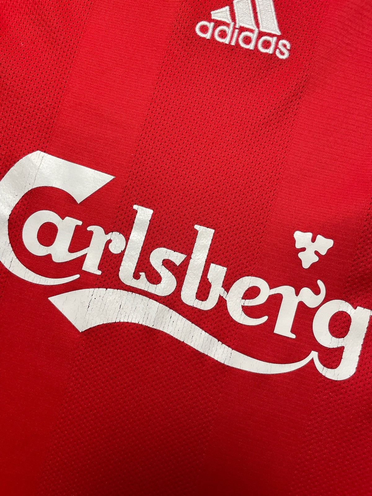Adidas Vintage Liverpool Adidas soccer jersey Carlsberg size XL Size US XL / EU 56 / 4 - 3 Thumbnail