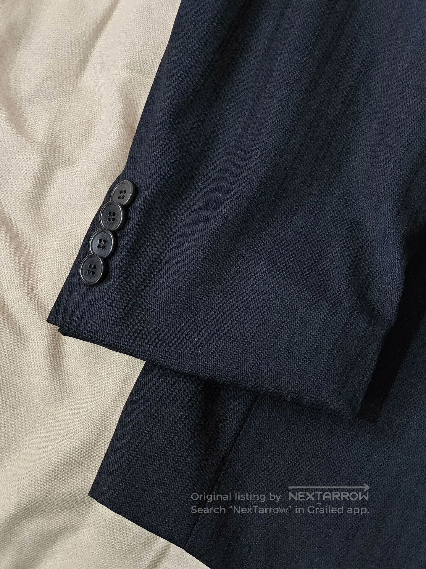 Japanese Brand Italian Wool Suit by Arturo Calle. Size US M / EU 48-50 / 2 - 8 Thumbnail