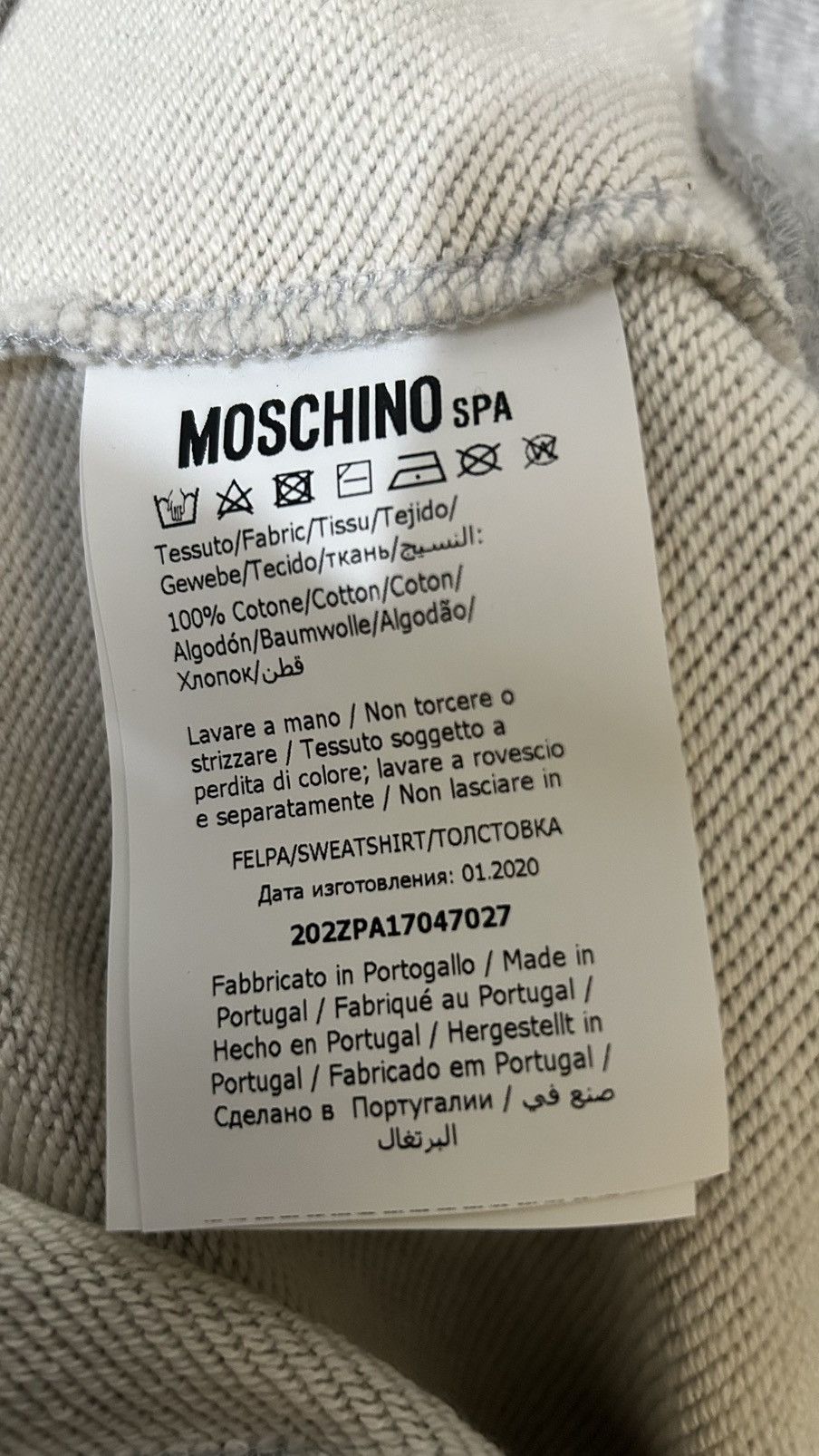 Moschino Moschino Moschino couture question mark sweatshirt Medium Size US M / EU 48-50 / 2 - 6 Thumbnail