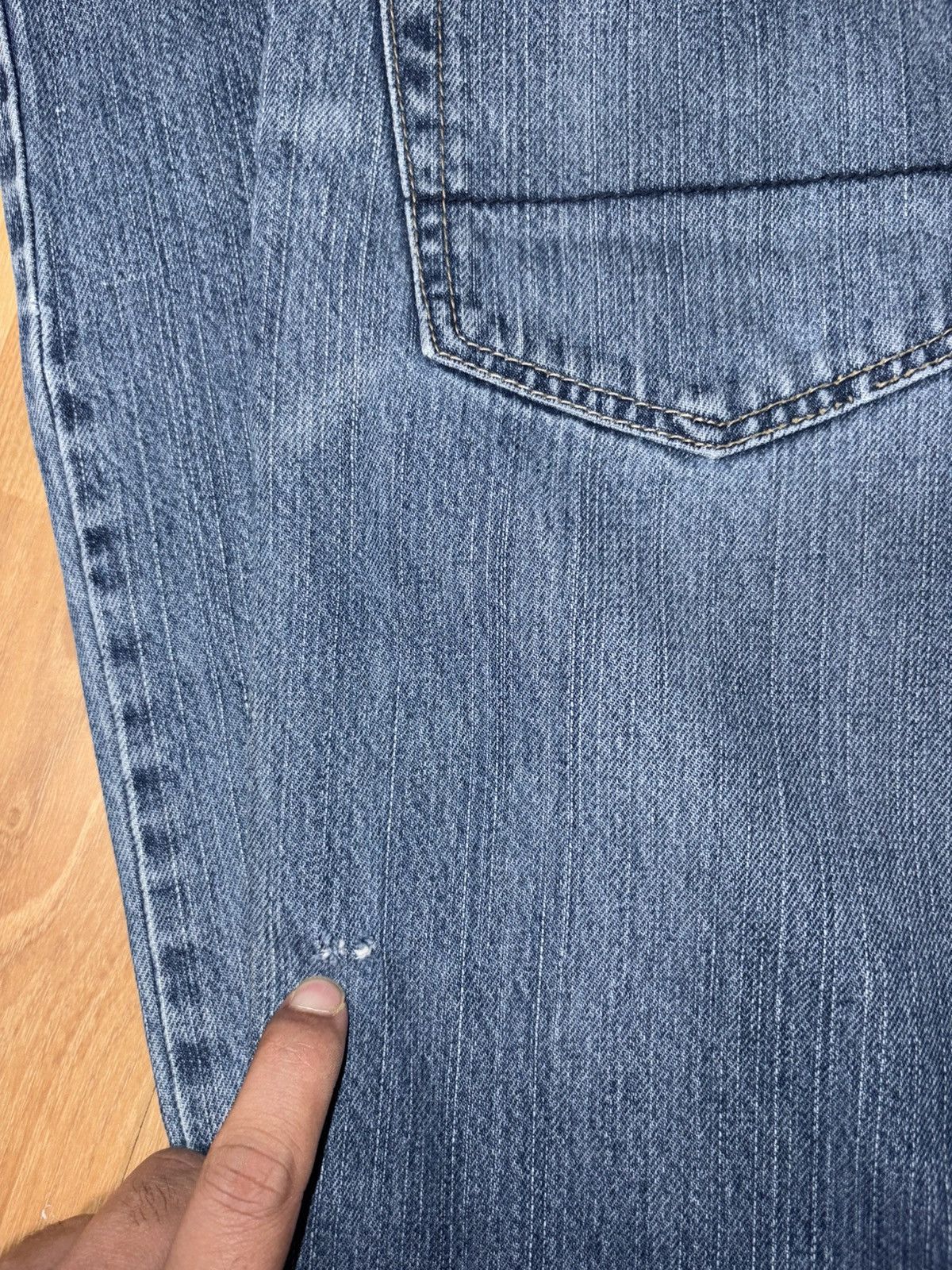 Levi's Vintage Clothing Vintage 2007 Levi Strauss Signature Loose Bootcut Jeans Y2K Size US 34 / EU 50 - 8 Thumbnail