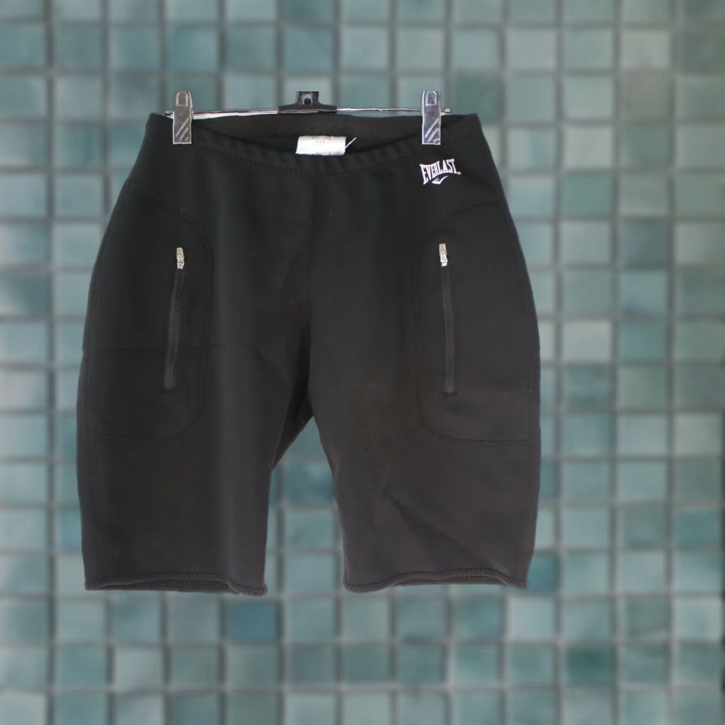 Everlast Everlast FIT Neoprene Sauna Shorts Men M Black 26 Waist Athletic Compression CrossFit Size US 31 - 1 Thumbnail