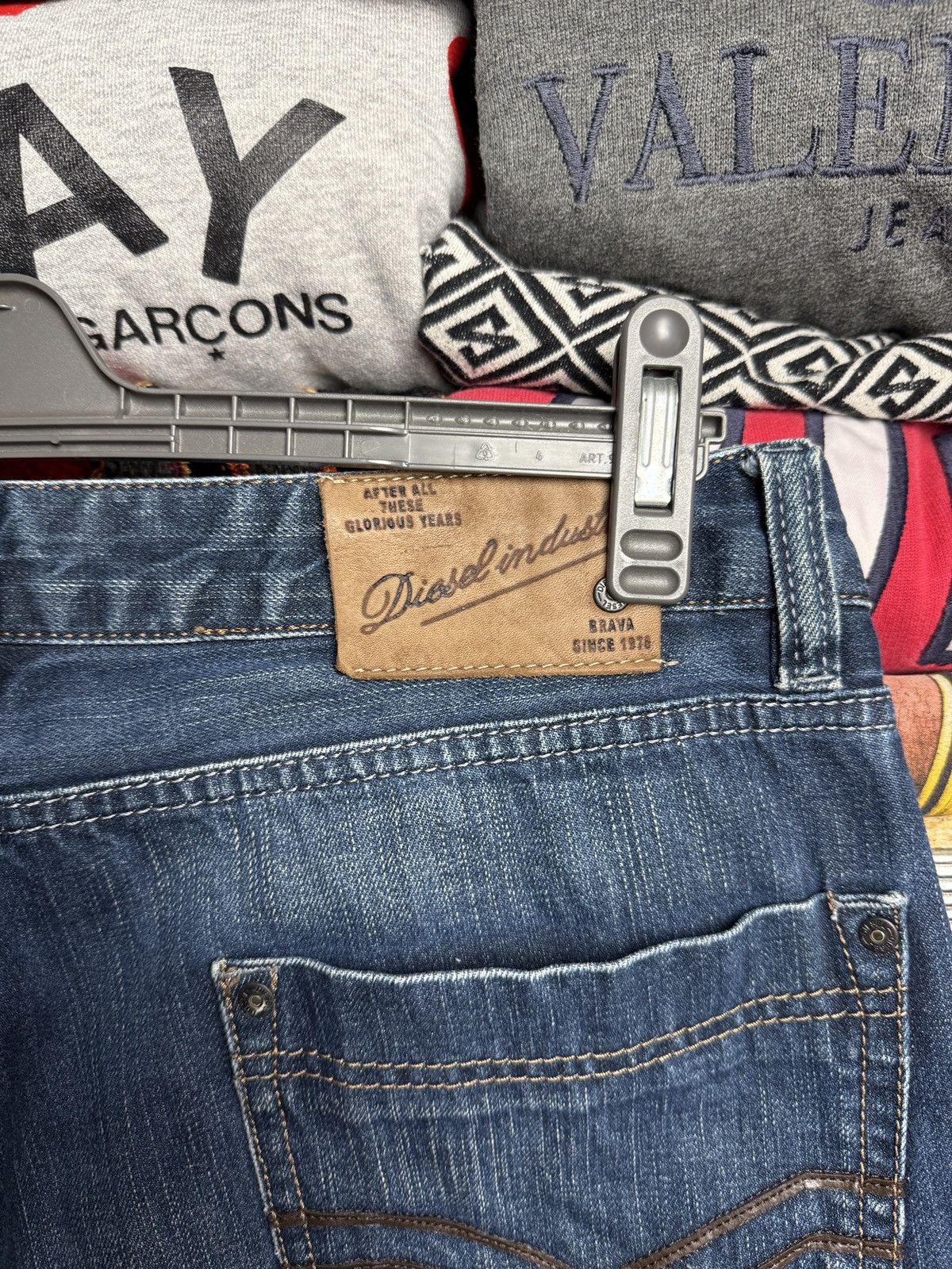 Diesel Diesel Crazy Jeans D Logo Size US 34 / EU 50 - 10 Thumbnail