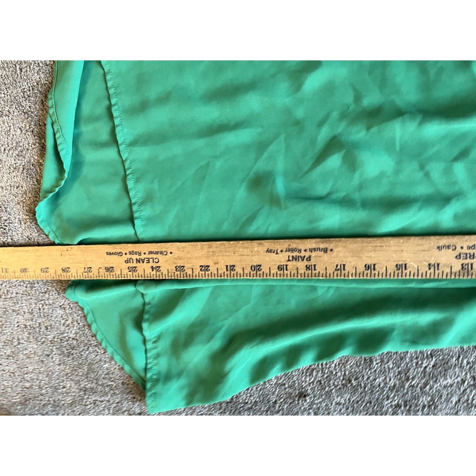 Vintage Metaphor Tank Shirt Women's (Adult) M Green Sleeveless Collared Casual Blouse Polyester Vintage No Size M / US 6-8 / IT 42-44 - 5 Thumbnail