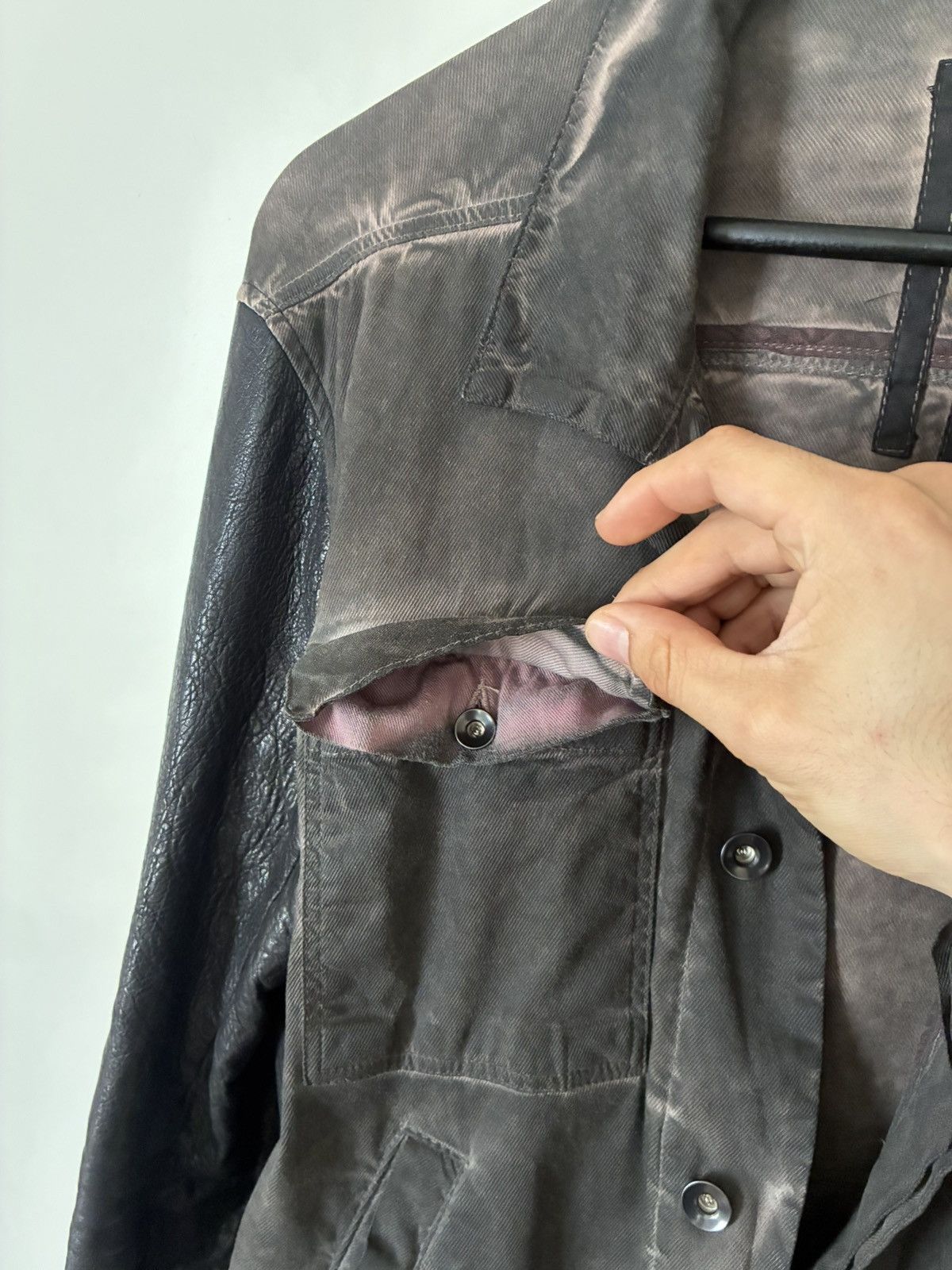 Rick Owens Rick Owens DRKSHDW FW11 Hybrid Trucker Jacket Size US L / EU 52-54 / 3 - 20 Thumbnail