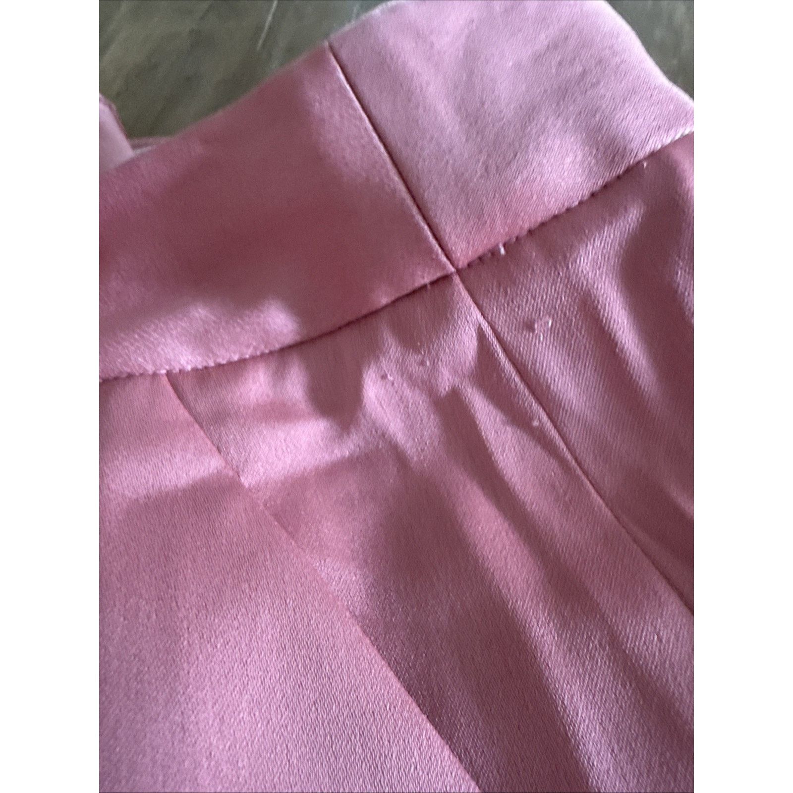 Veronica Beard Veronica Beard Edia Satin Wide leg Pants In Rose, NWT 10 Size 32" / US 10 / IT 46 - 10 Thumbnail