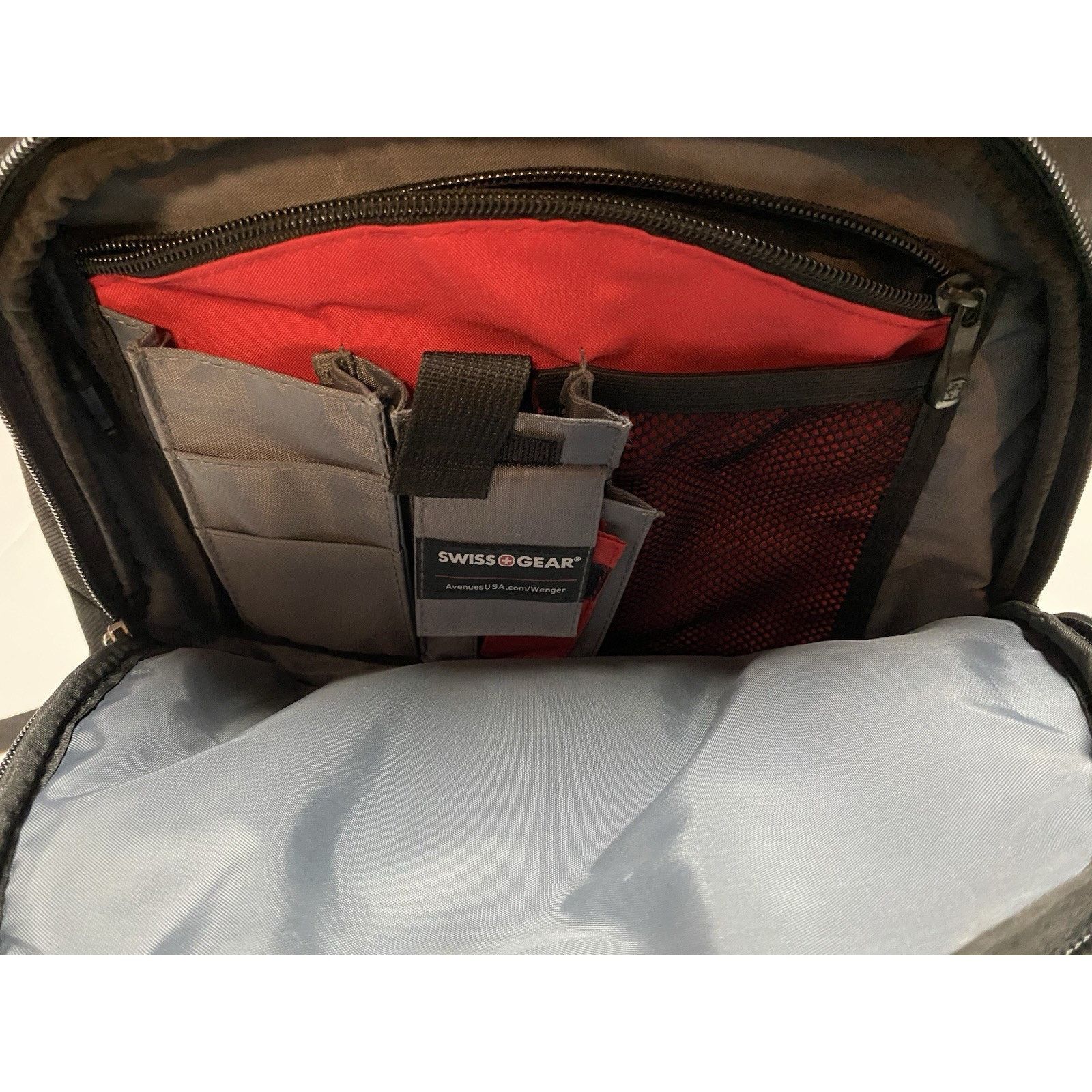 Swissgear Swiss Gear Pegasus Laptop Tablet Backpack Bag Black Grey 17" Size ONE SIZE - 6 Thumbnail