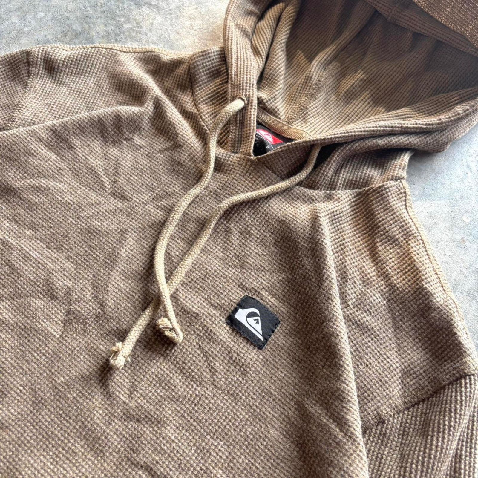 Quiksilver × Vintage × Volcom Vintage Y2K Quicksilver Knit Hoodie Size US S / EU 44-46 / 1 - 2 Thumbnail