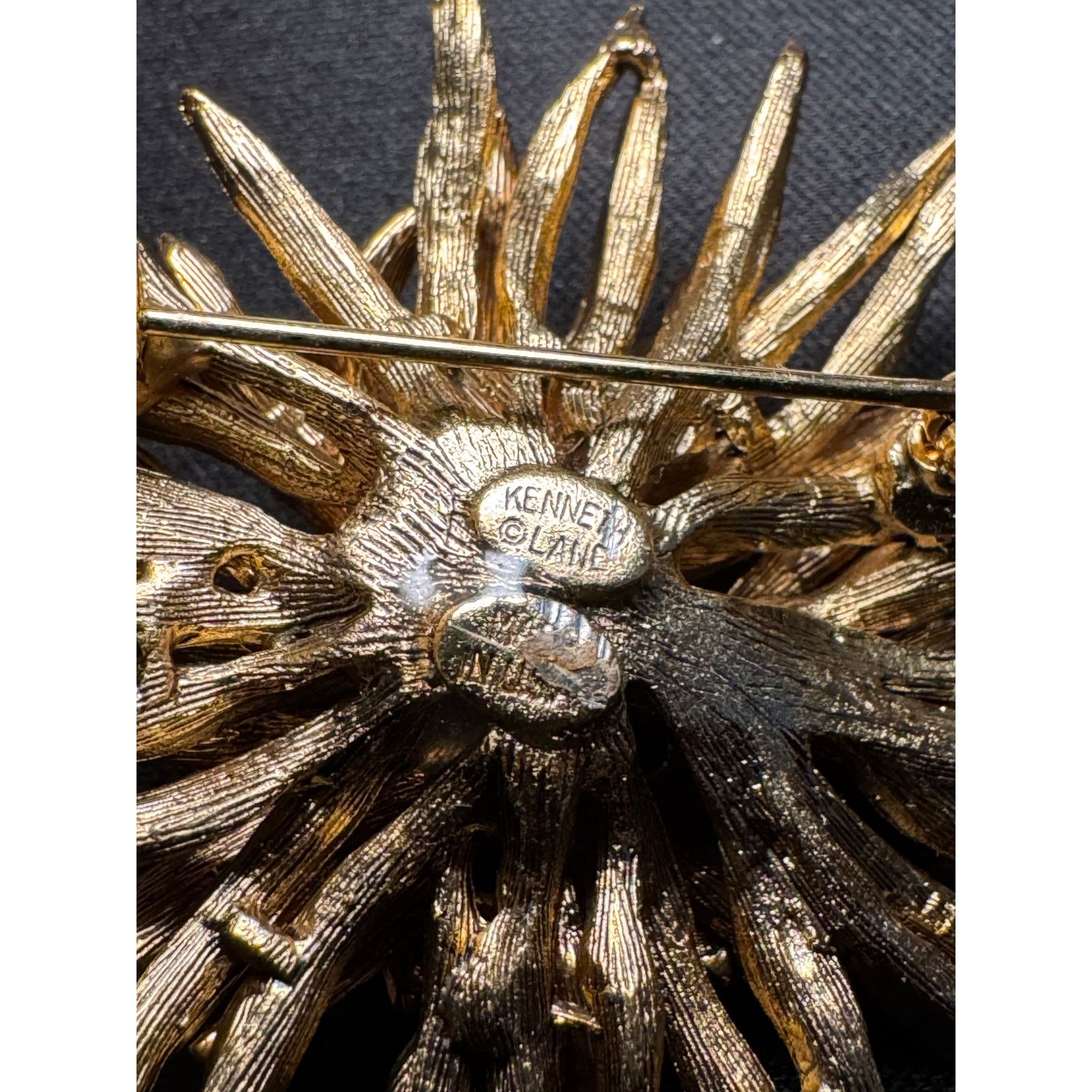 Other Vintage Kenneth Lane USA Sun Flower Rhinestone Brooch Size ONE SIZE - 6 Thumbnail