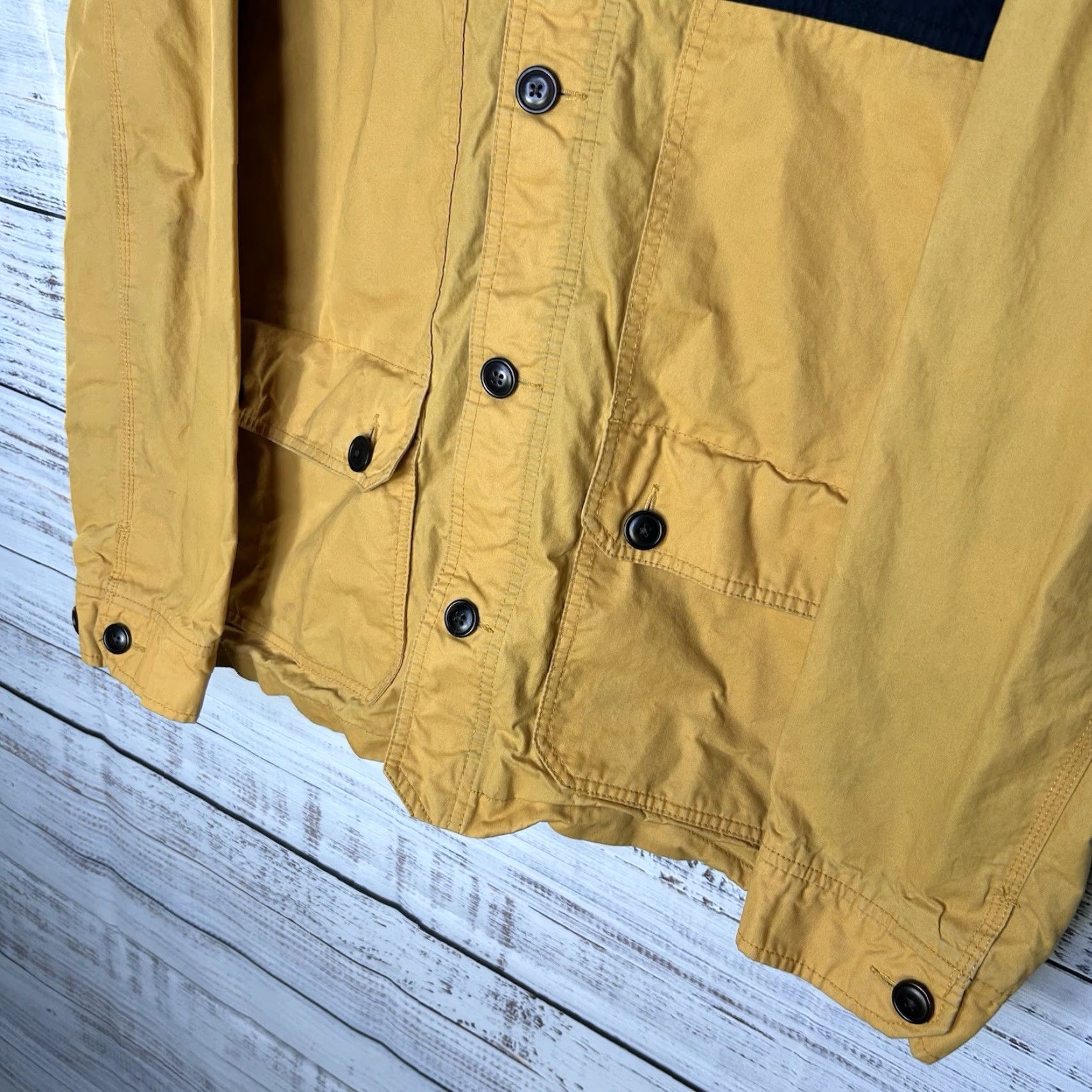 Carhartt Wip Carhartt WIP Work In Progress Clark Jacket Two Tone Corduroy Collar Fits Medium Jacket Mens Regular Corduroy Yellow Two Tone 90s? Size US M / EU 48-50 / 2 - 2 Thumbnail