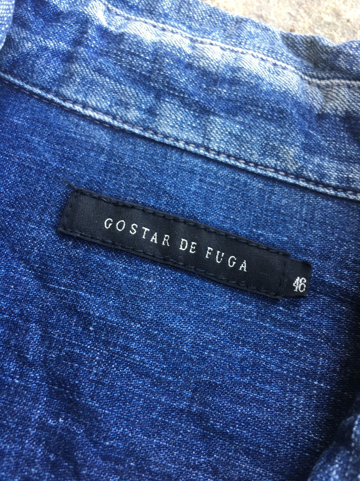 GOSTAR DE FUGA Vkei Style FUGA WASTERN SHIRT WASHED Size US M / EU 48-50 / 2 - 8 Thumbnail